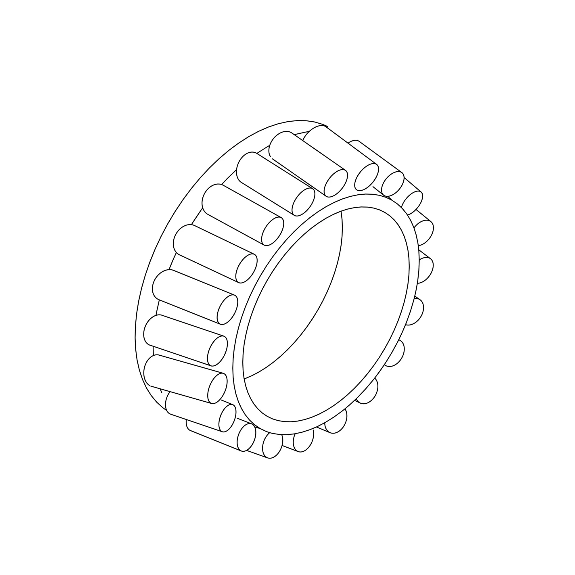 John Deere Tapered Roller Bearing Cone - AZ43476