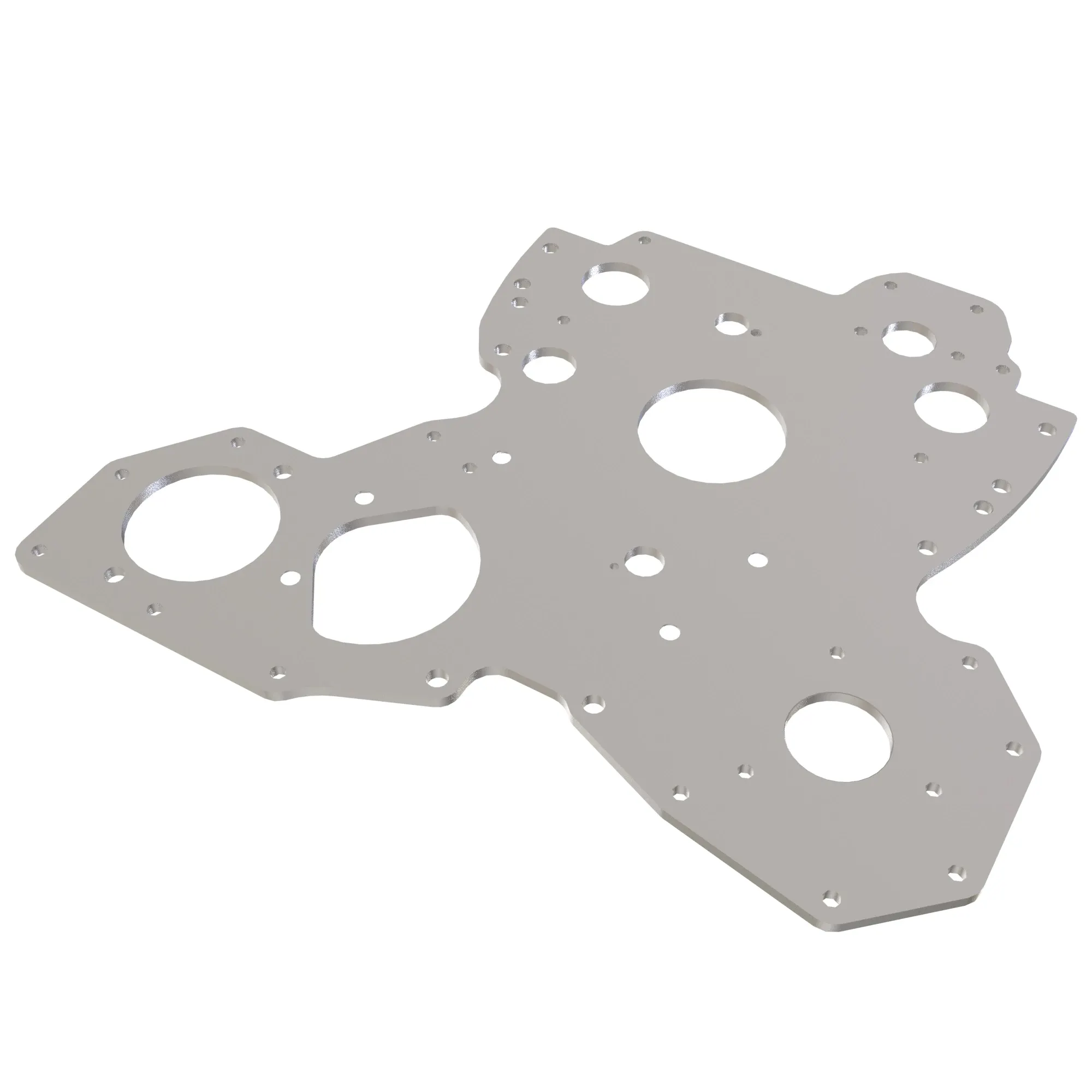 John Deere Plate, Cylinder Block Front - R517107
