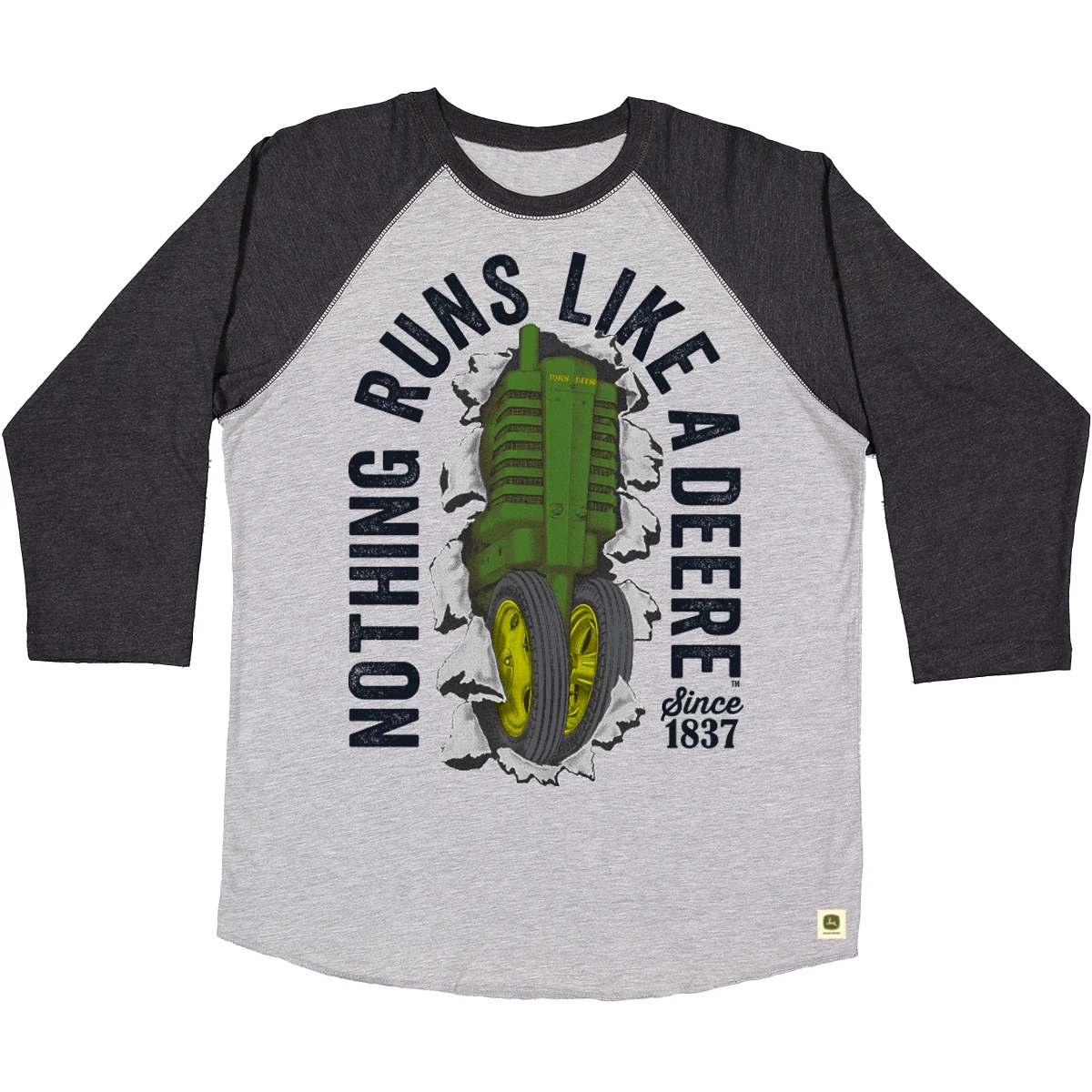 Do Good Today - Nothing Runs Like a Deere Raglan T-Shirt
