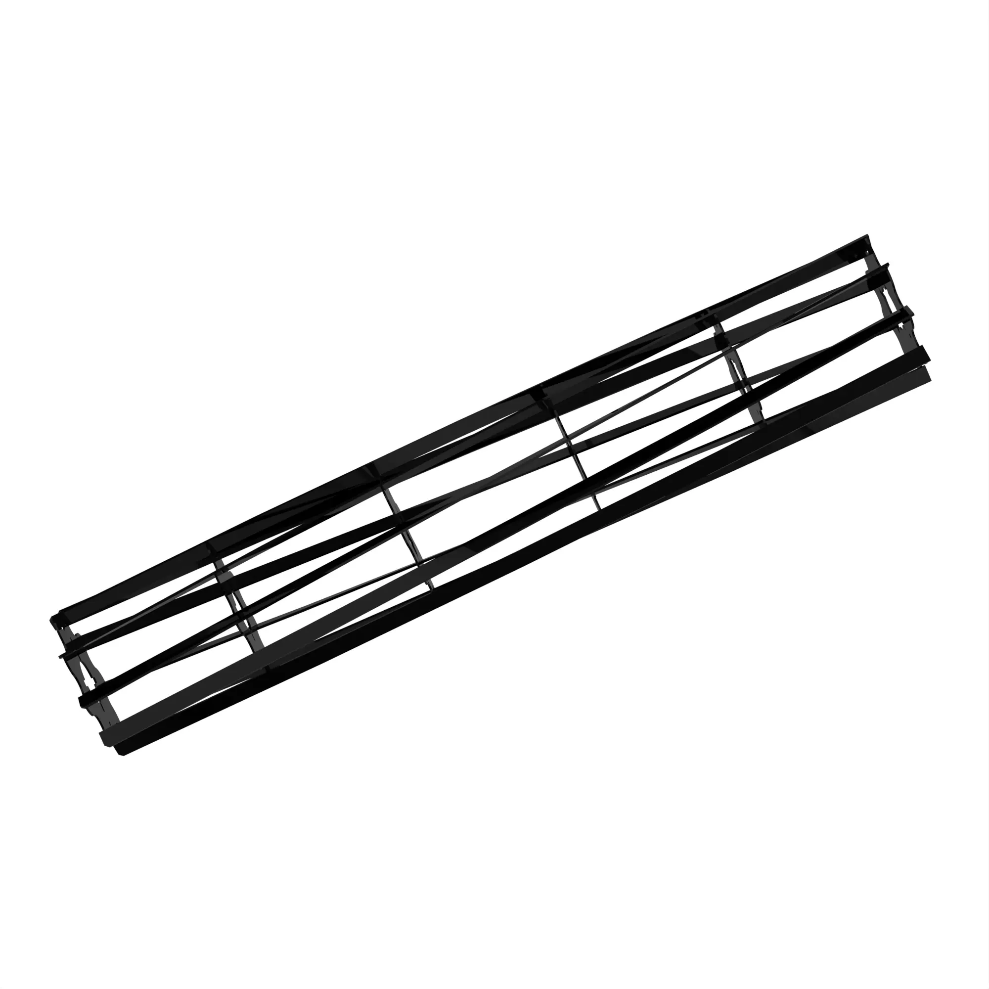 ROLLING BASKET, 6.5 FT FLAT 9 BAR