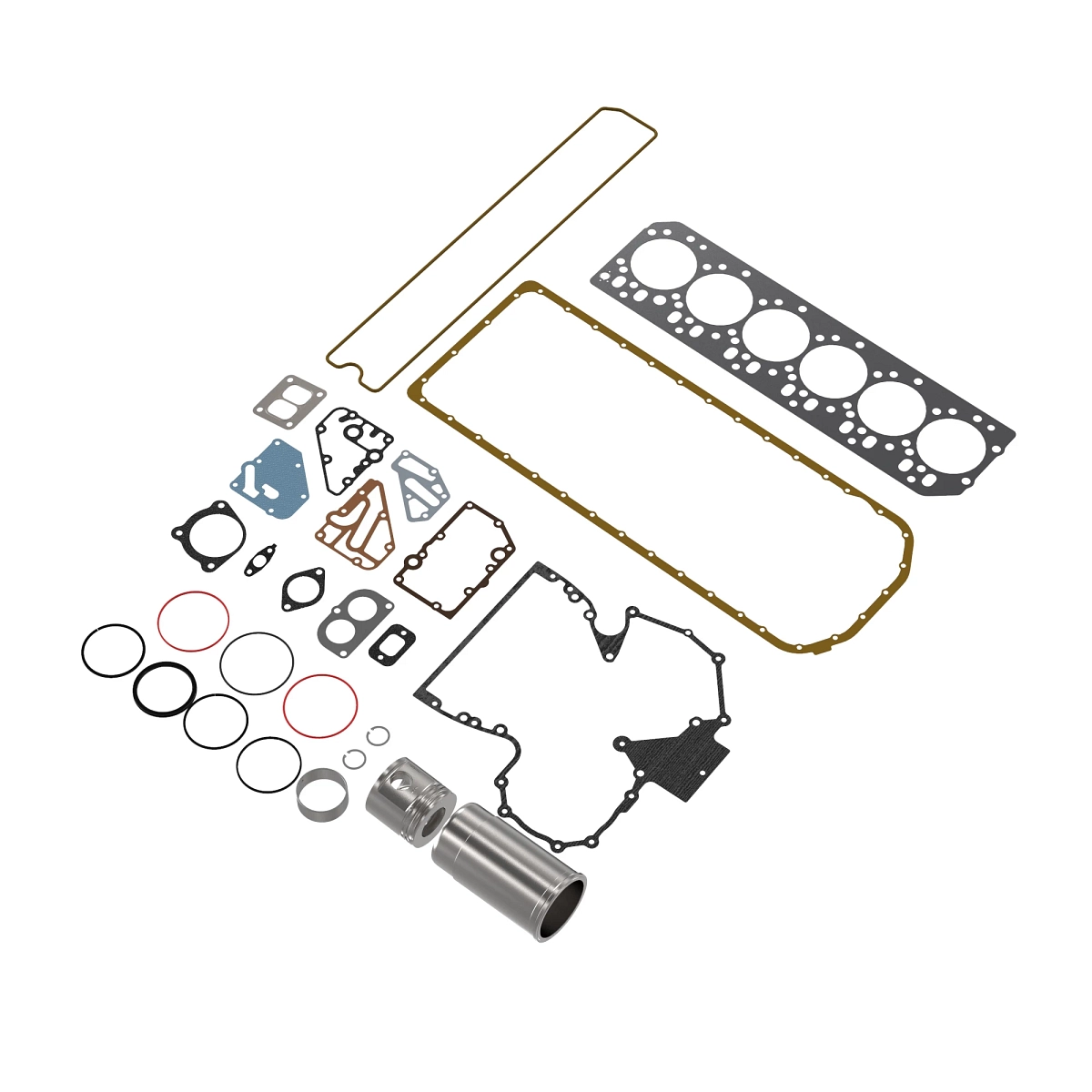 Engine Overhaul Kit, 6466 D, T, &A