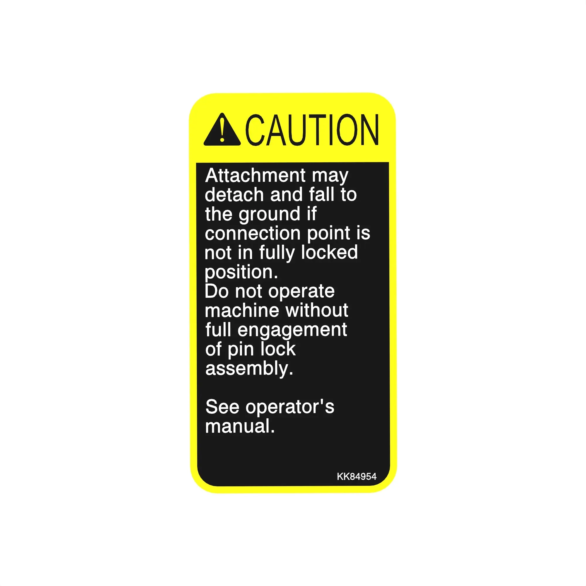 John Deere Label - KK84954