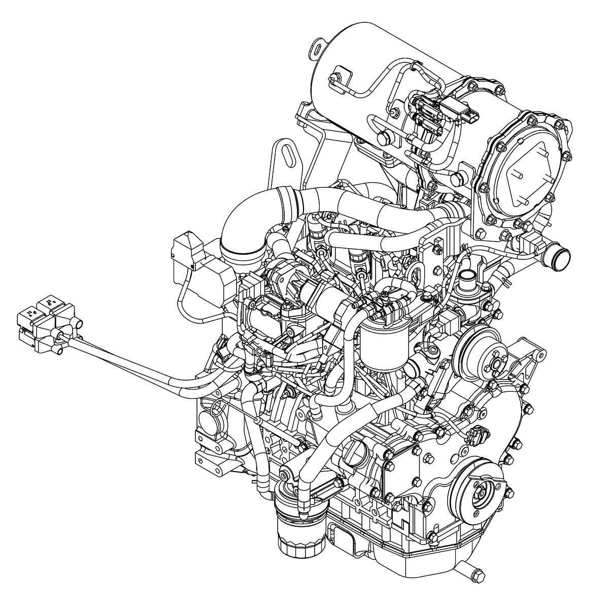 Short Block Assembly, Traceable Mee