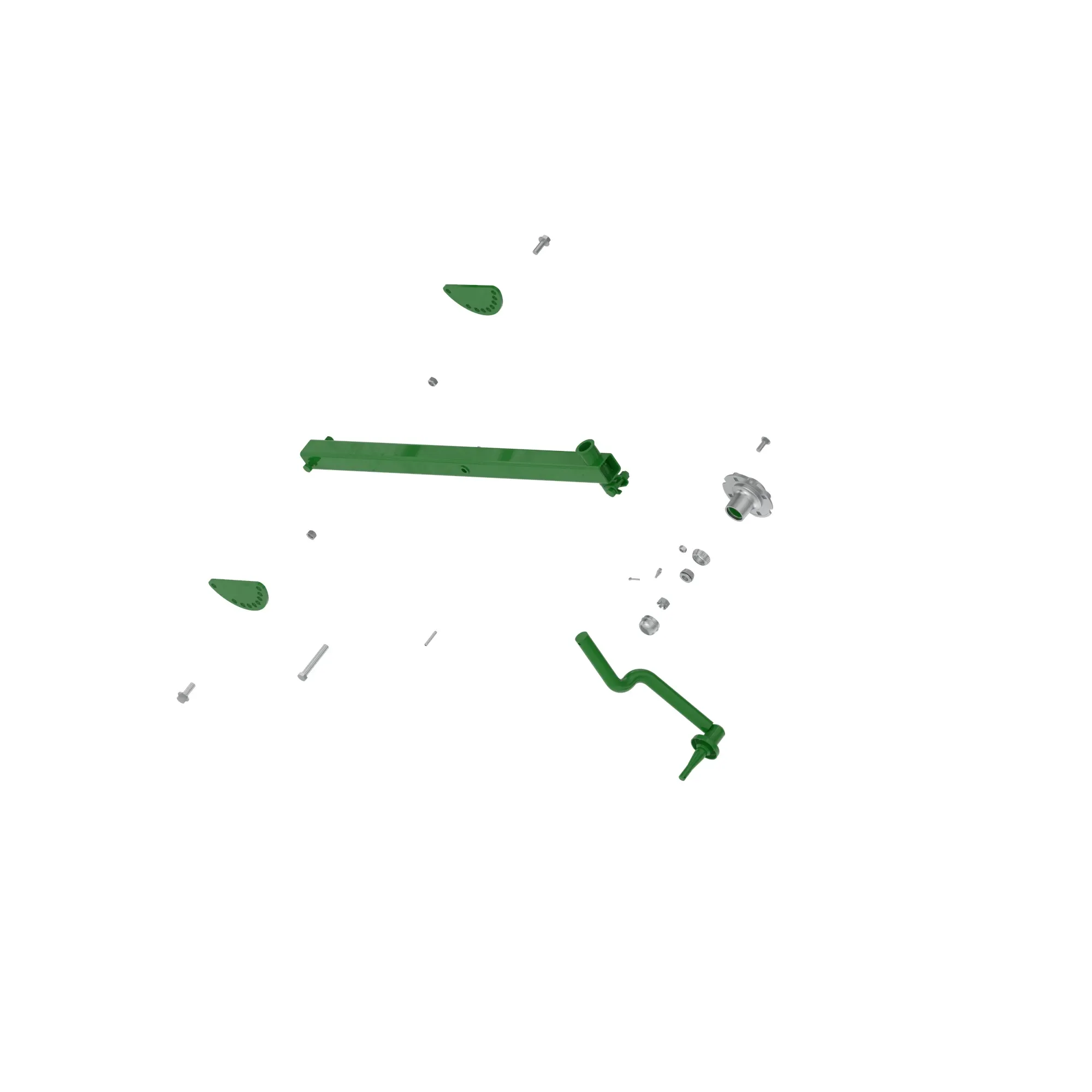 WHEEL KIT, AXLE, DUAL TAIL WHEEL