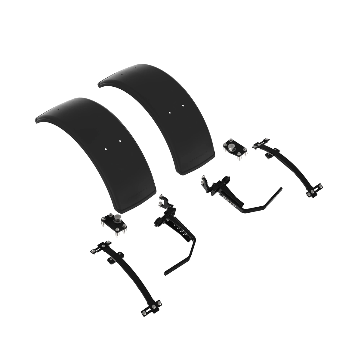 John Deere MFWD (4WD) Narrow Axle Front Fenders, 13.9inch (355mm) Wide - BXX10702