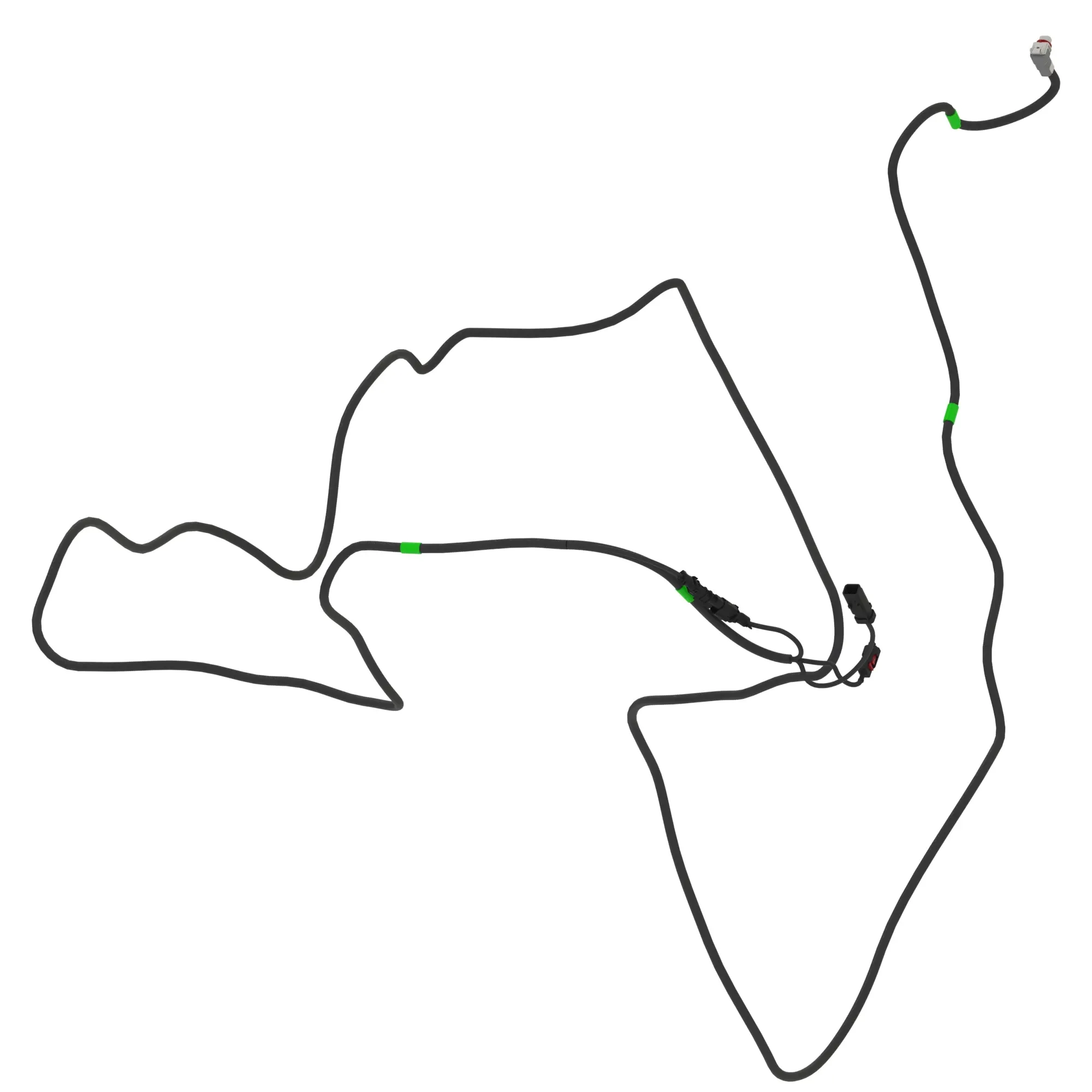 John Deere Front Camera Harness - AT540325