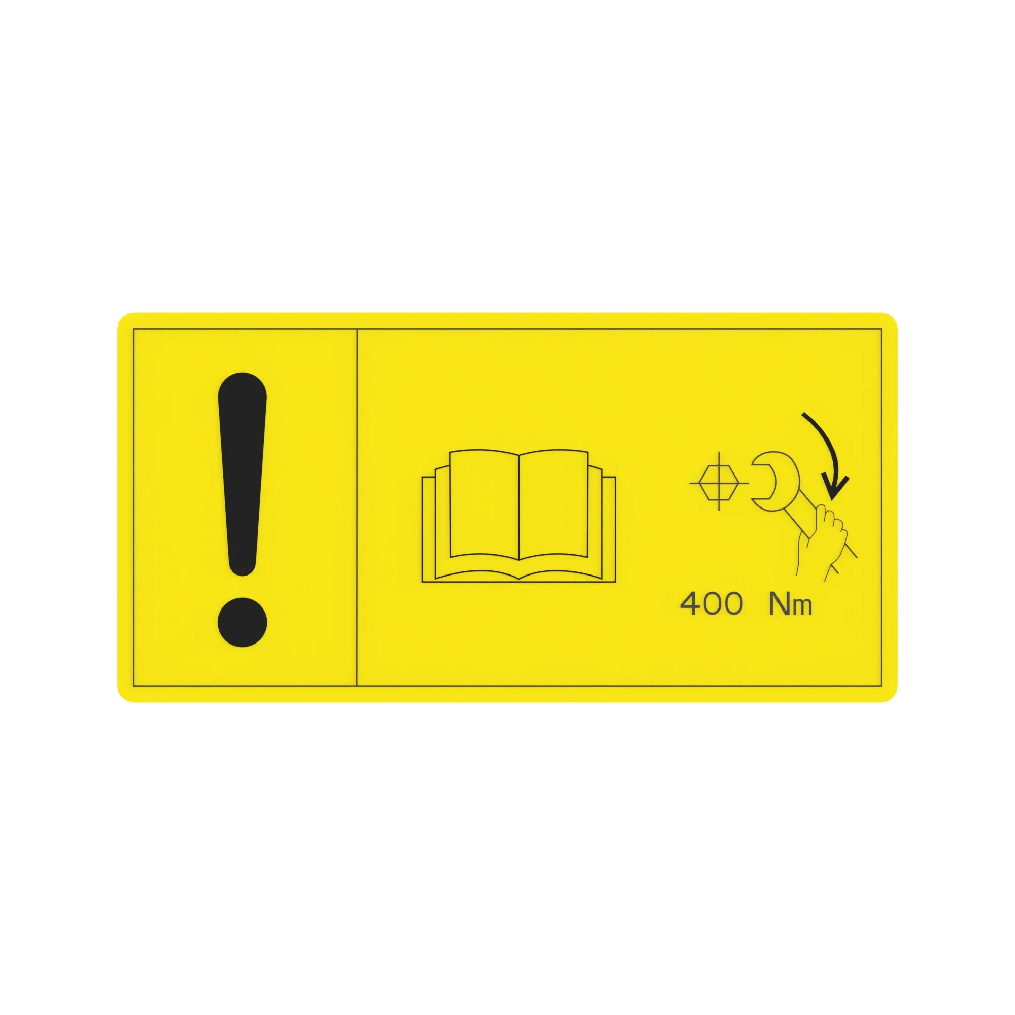 John Deere Label, Torque - KK39673