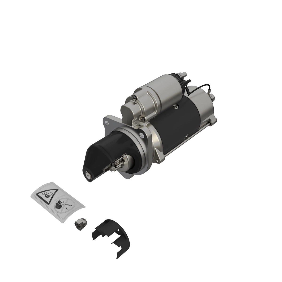 Starter Motor Kit, Iskra 24V 4KW In