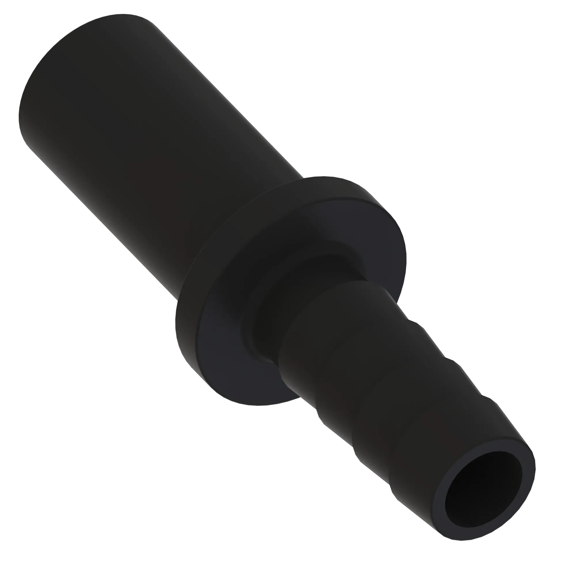 Hose Fitting, 3/8" Barb X 1/2" Stem