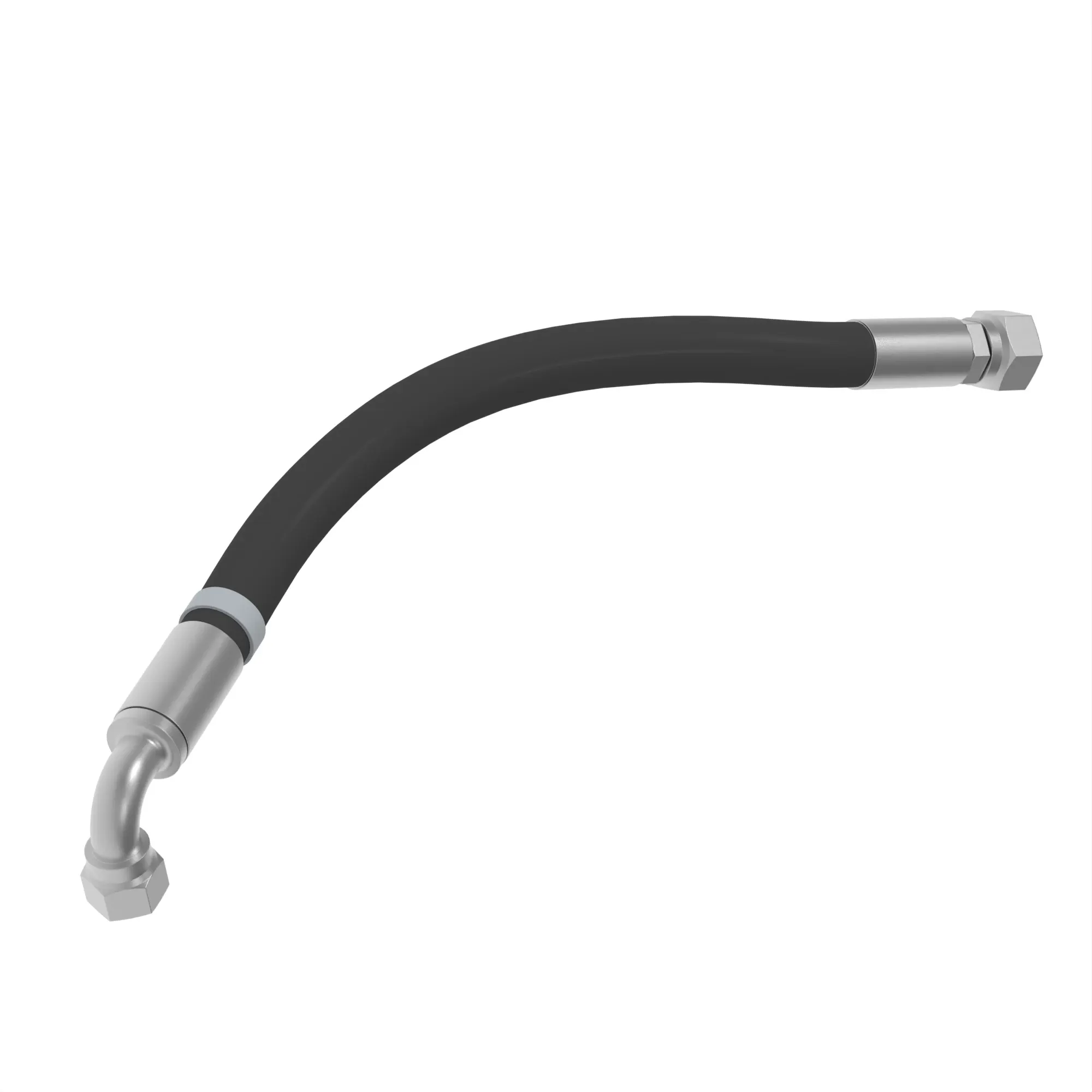 John Deere Steering Valve Drain Hydraulic Hose - RE566316