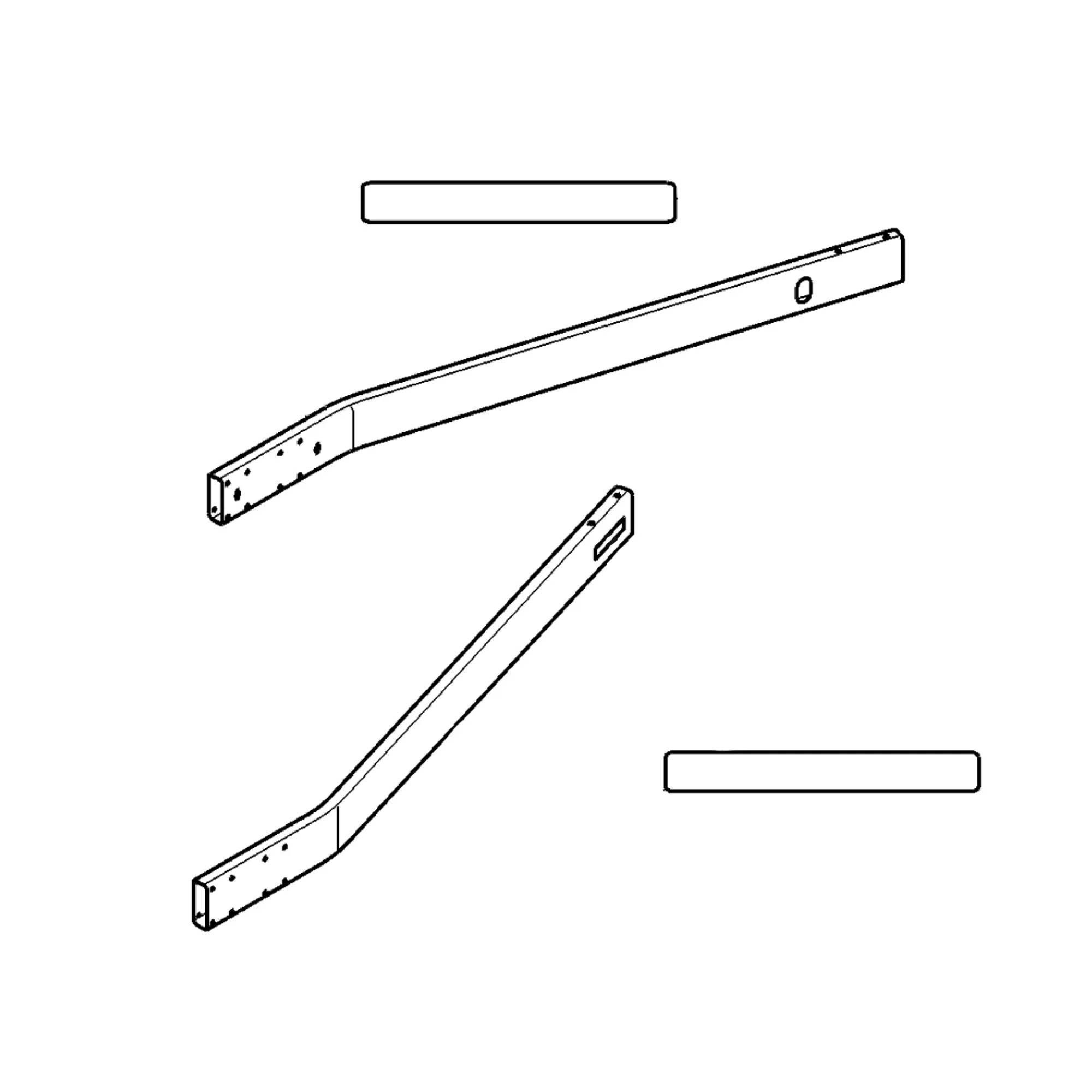 Hitch Kit, Rear Hitch Frame 20/25 F