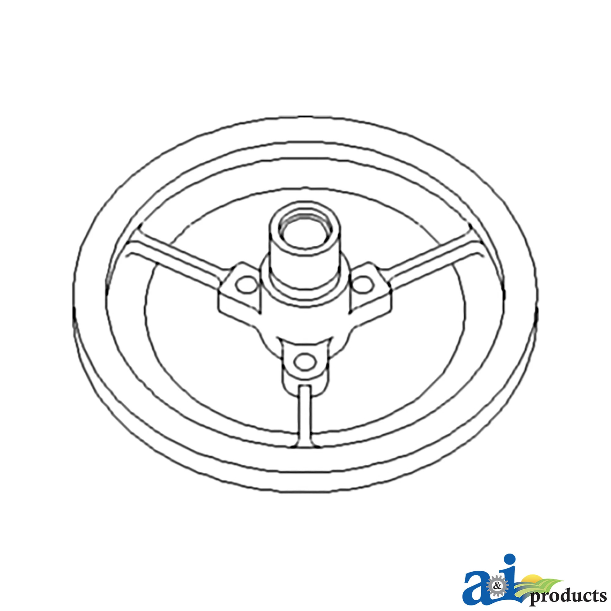 A&I Products Half Sheave, Outer Fan Driver - A-AH204179