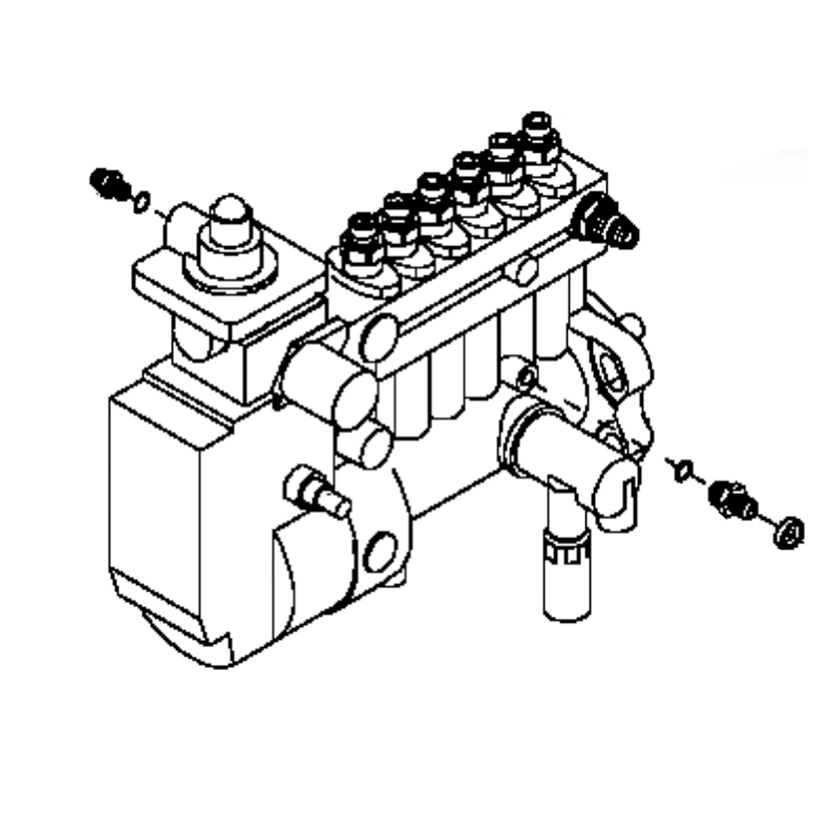 Pump, Reman Inj Motorpol RE503794