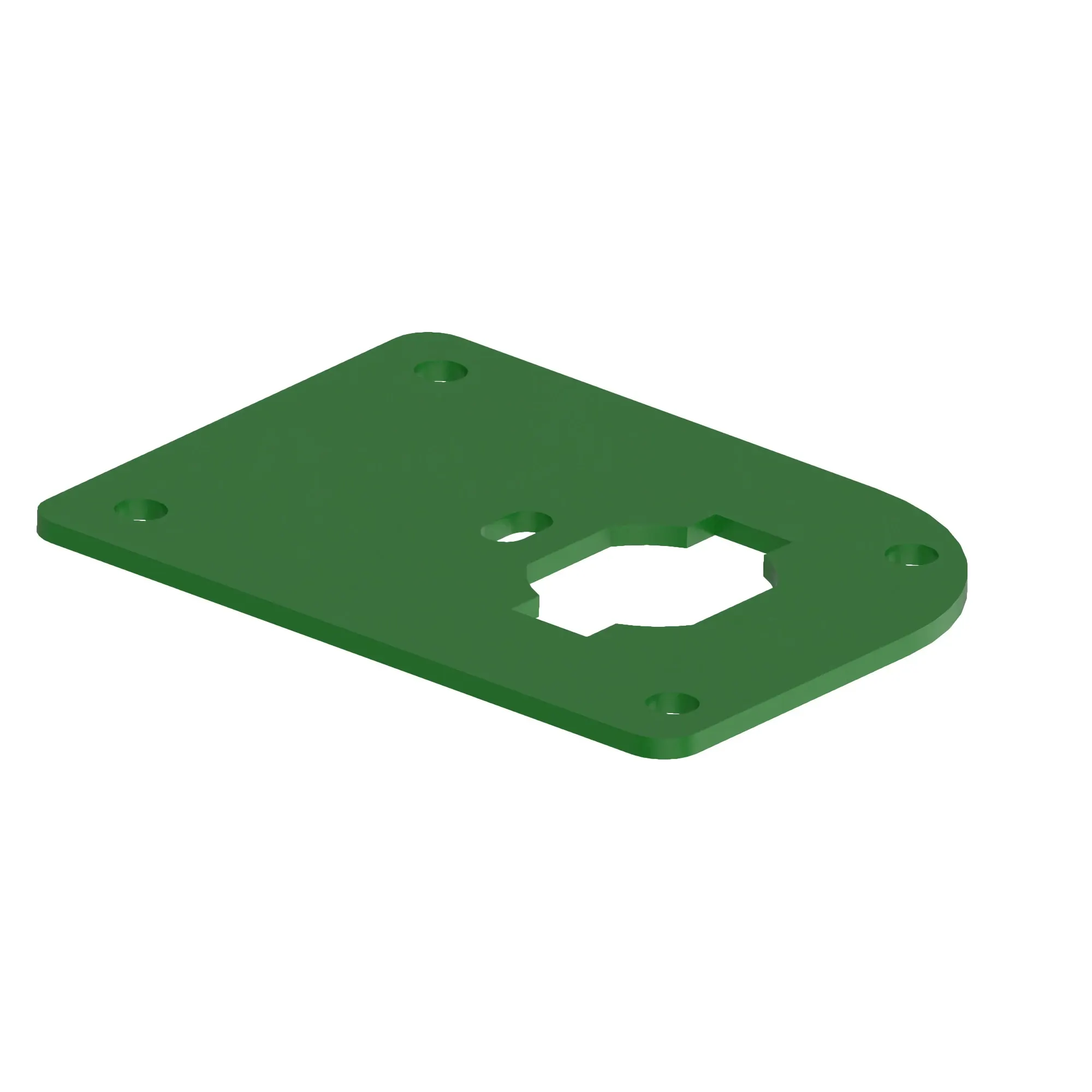 John Deere Single Quick Mount Plate - T242081