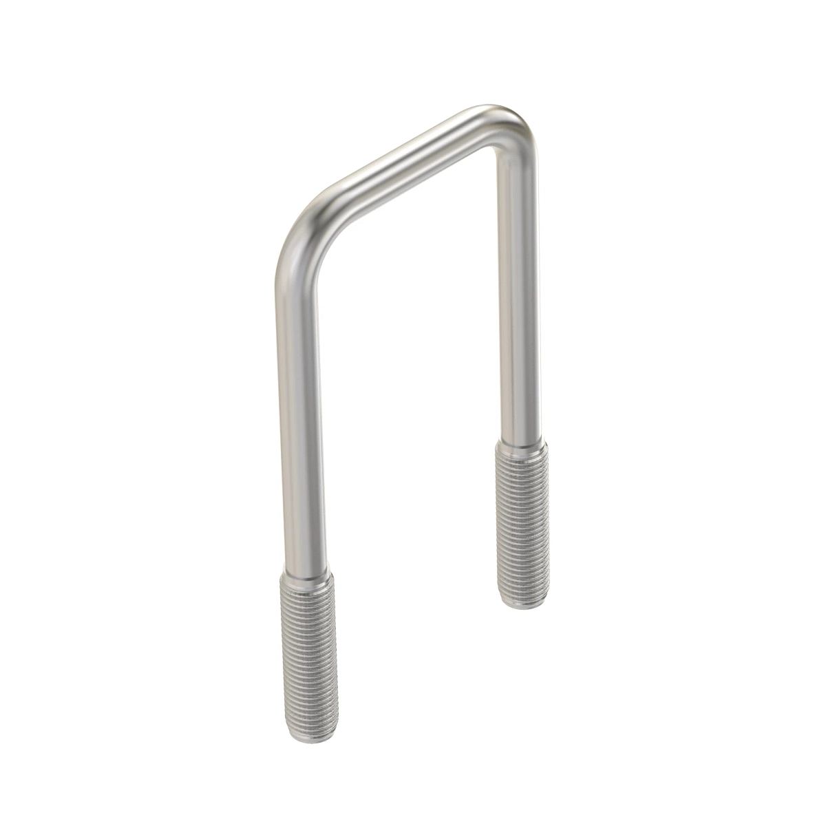 U-Bolt, 7" X 8.5" X 5/8", Zp