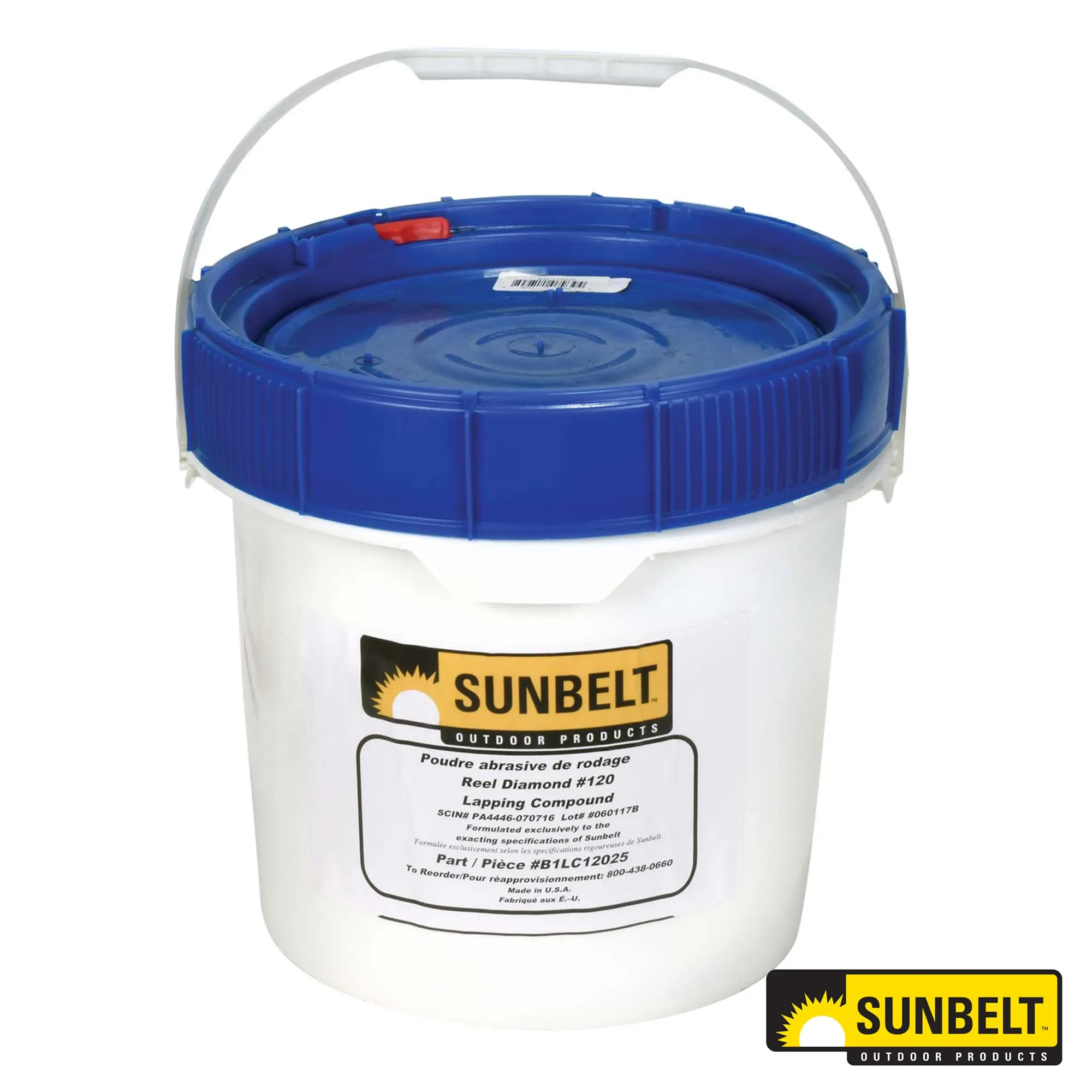 Sunbelt Reel Diamond Back Lapping Compound, 120 grit (11 lb) - A-B1LC12011