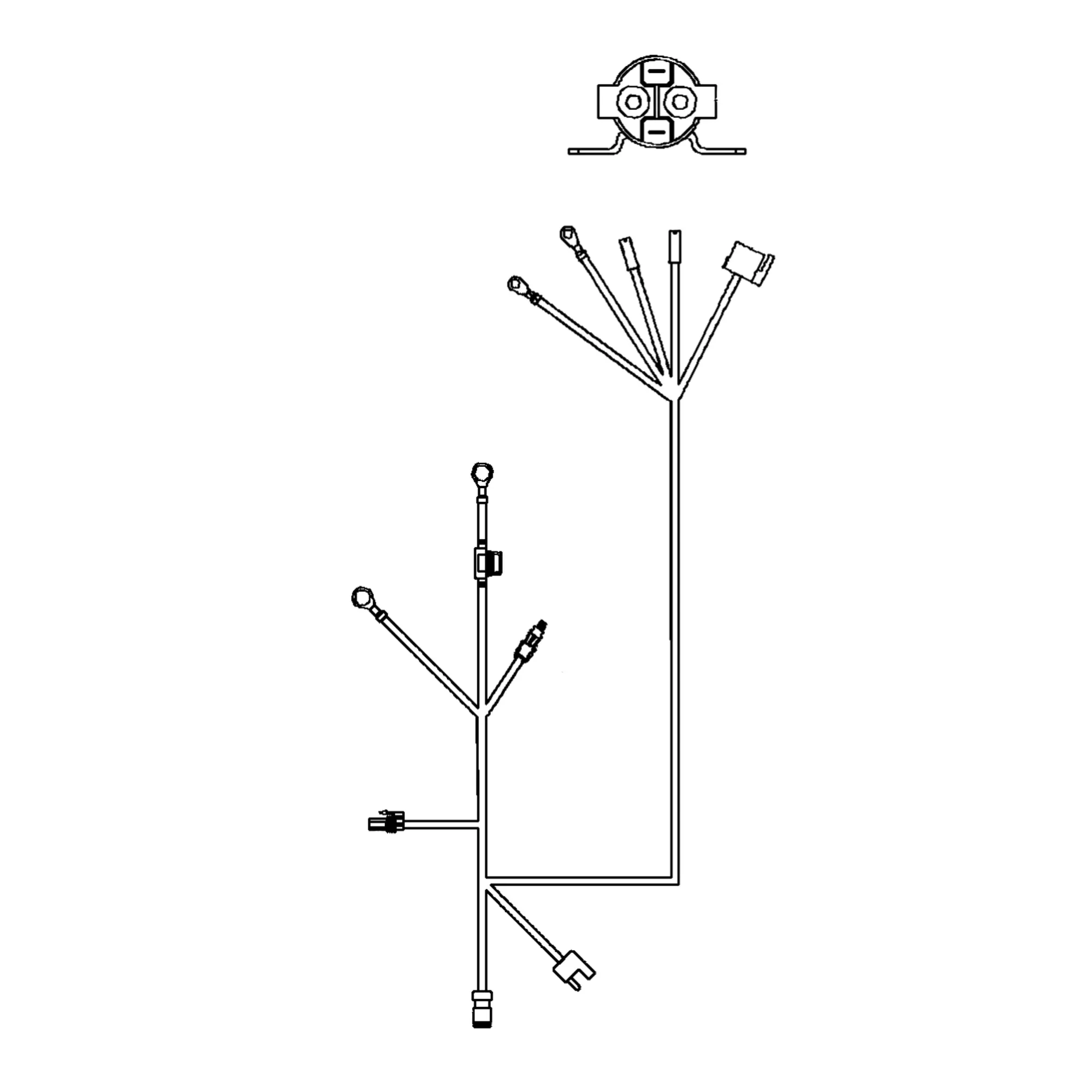 John Deere Starter Protection Wiring Harness - AT372301