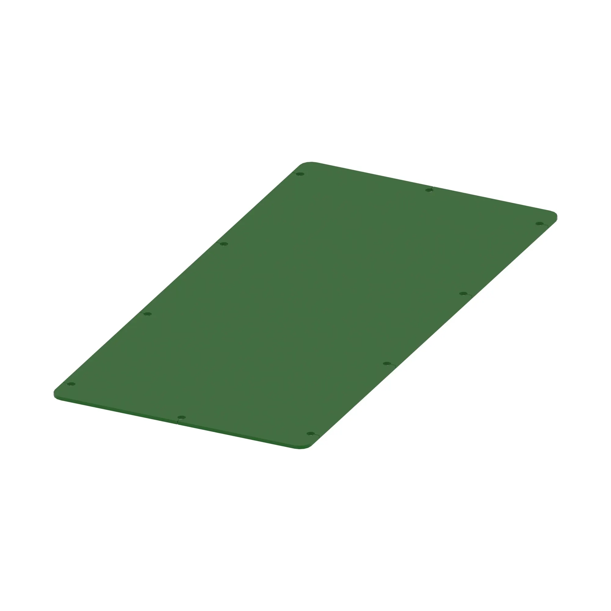 John Deere Bottom Cover Plate - T348487