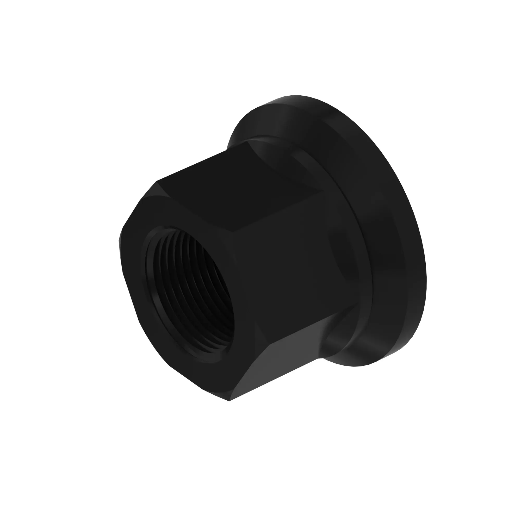 22MM-1.50 FLANGED WHEEL NUT