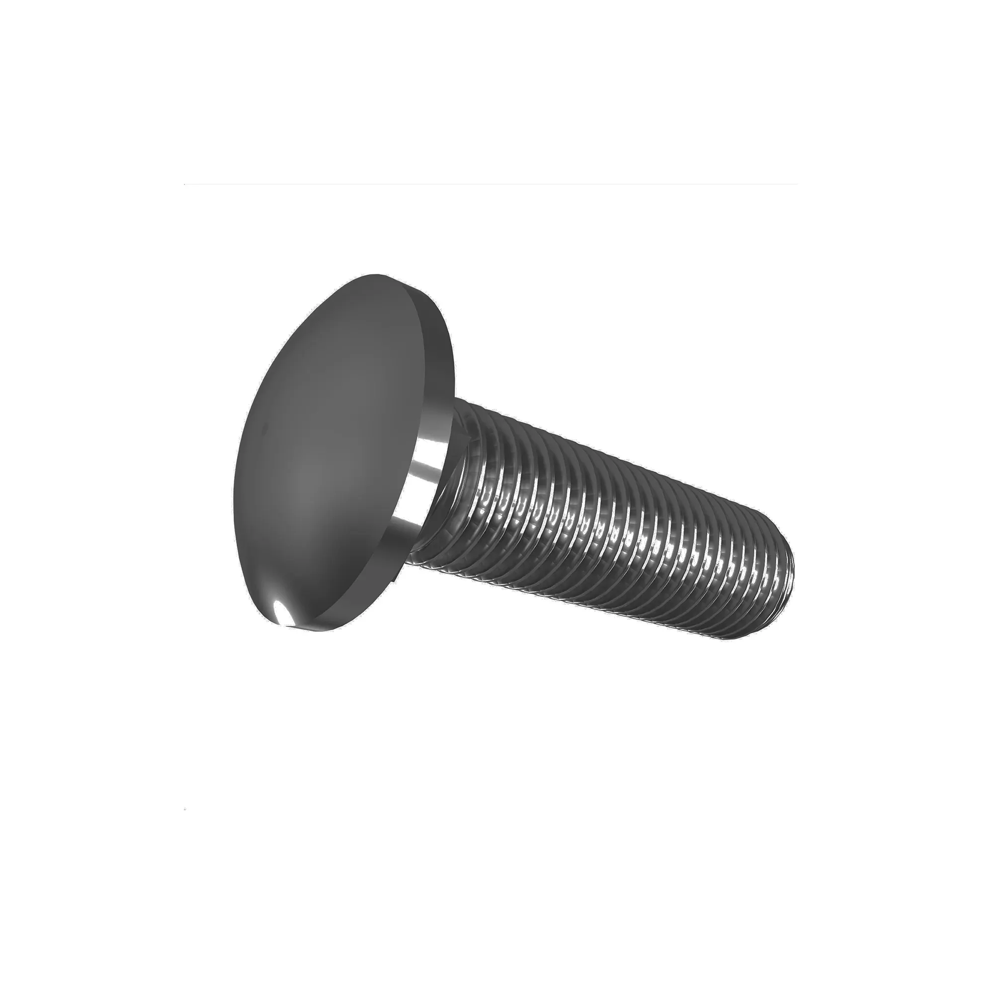 Bolt, Rd HD Sq Short Neck, Metric