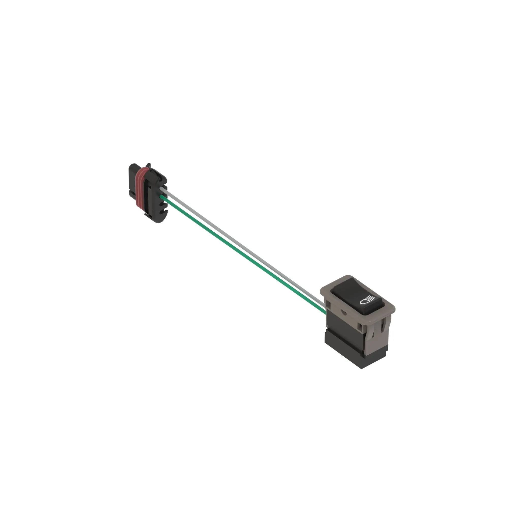 SWITCH,ROCKER, WORK LIGHT REAR S92-2