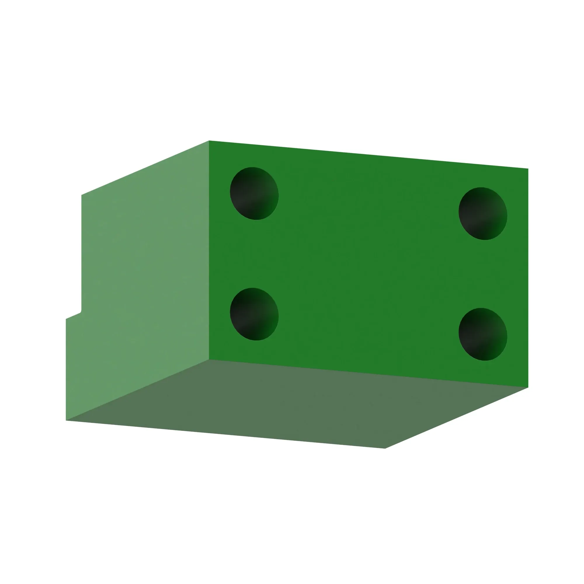 SPACER, BLOCK, RIGHT PICK UP HITCH/