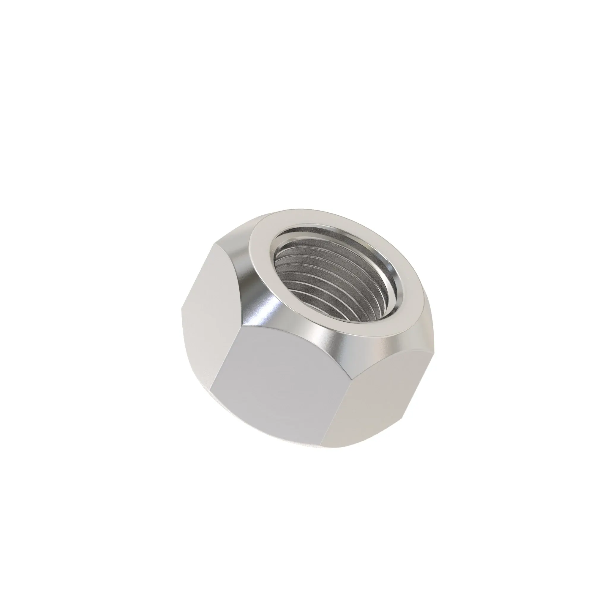 John Deere Hexagonal Lock Nut, 1/4" - N318724