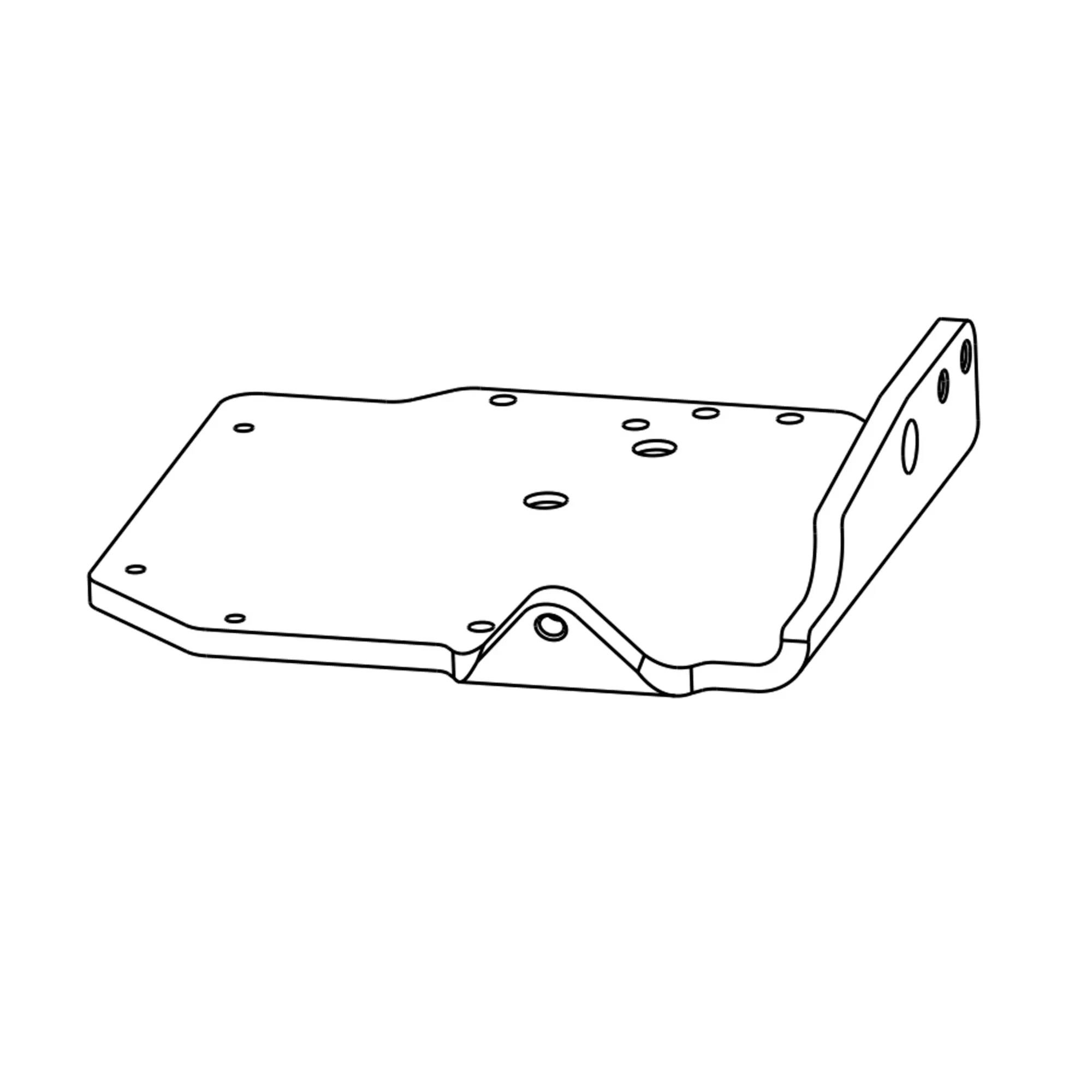 John Deere Rear Cylinder Head Bracket - R519440
