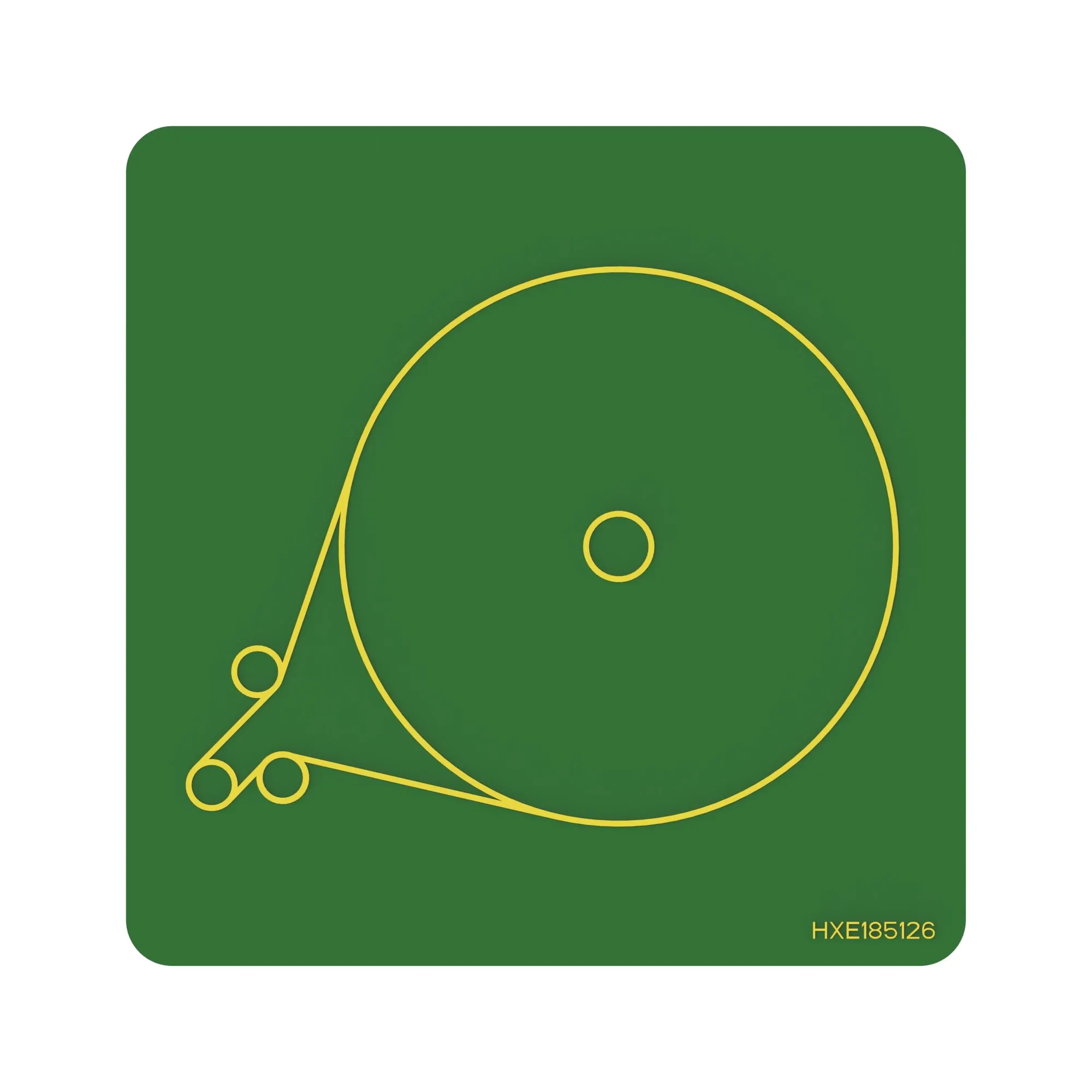 John Deere Label - HXE185126