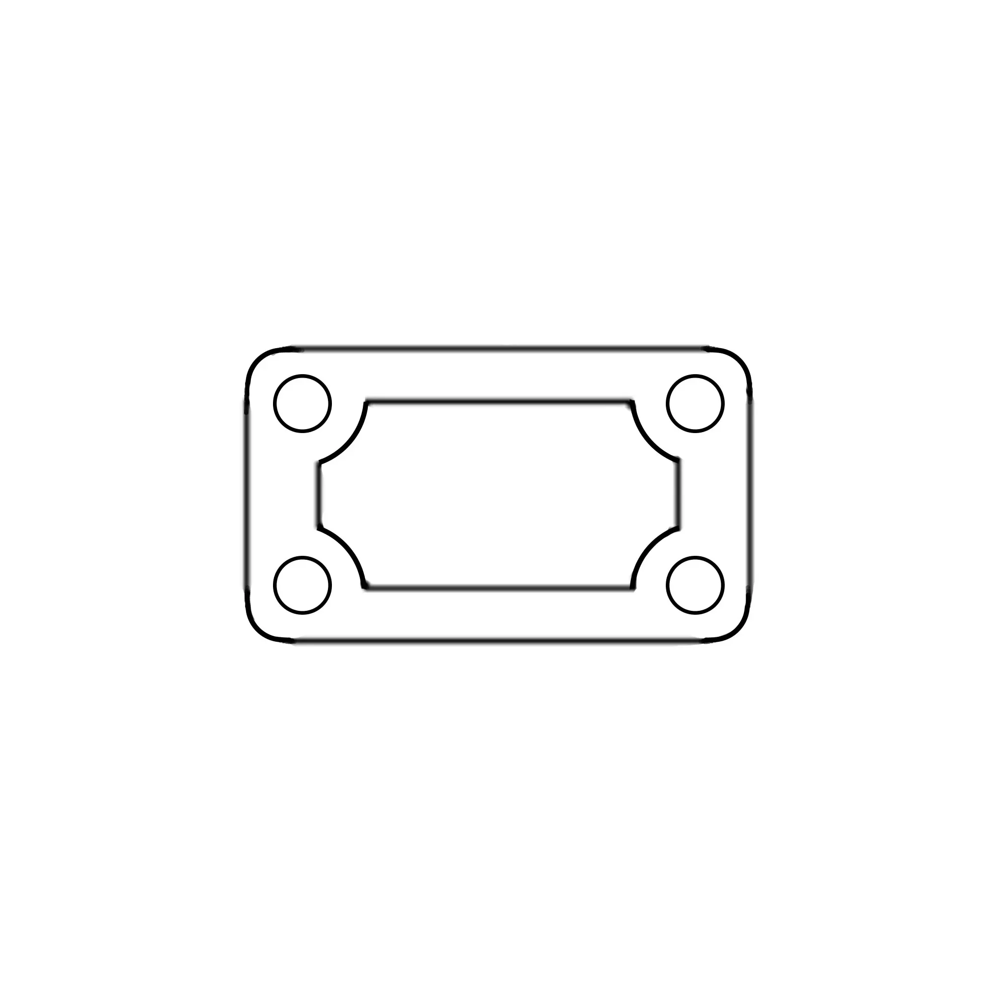 John Deere Engine Gear Case Housing Gasket - M805695