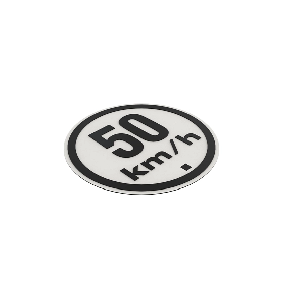 John Deere 50 Km/H Label - R260456