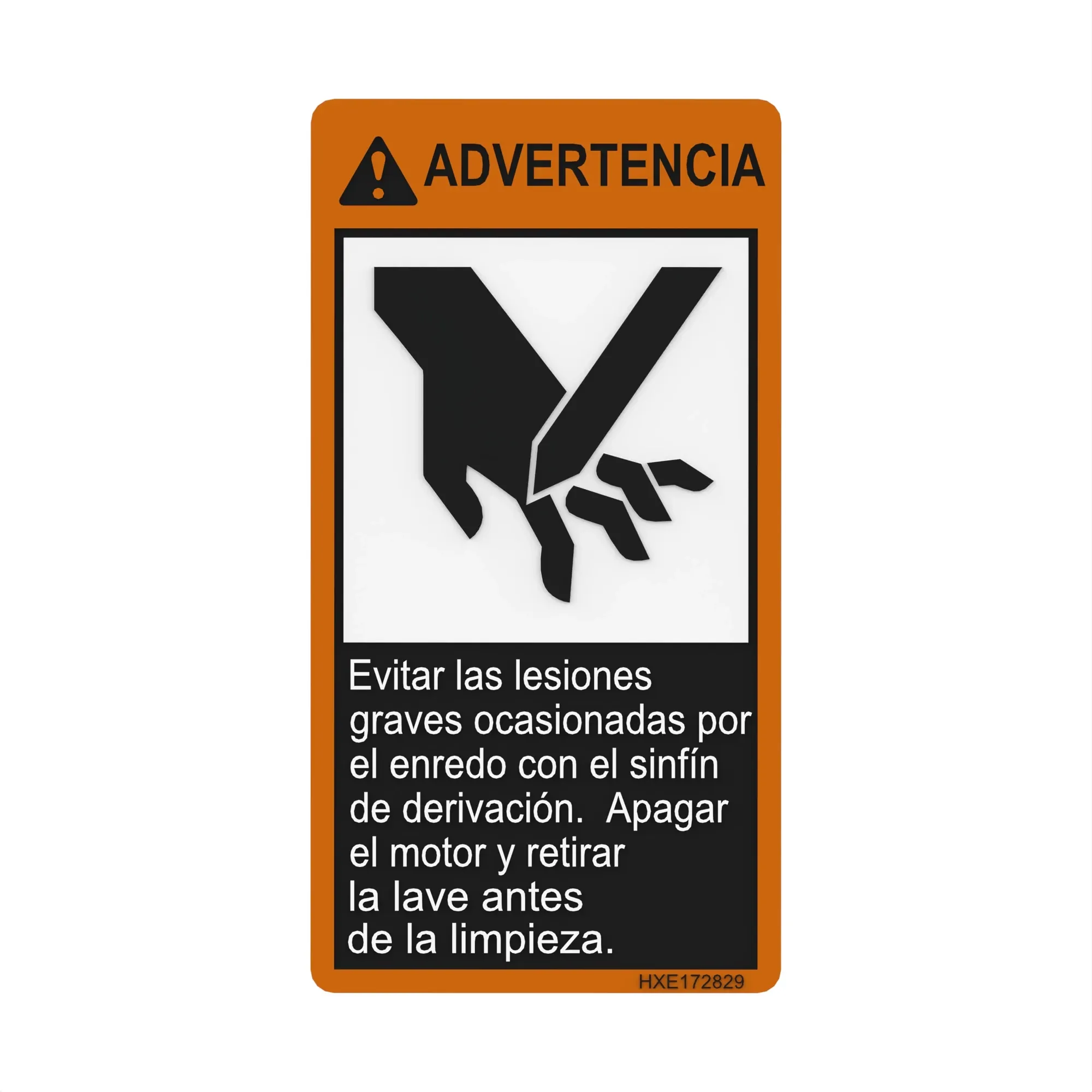 John Deere Safety Sign - HXE172829