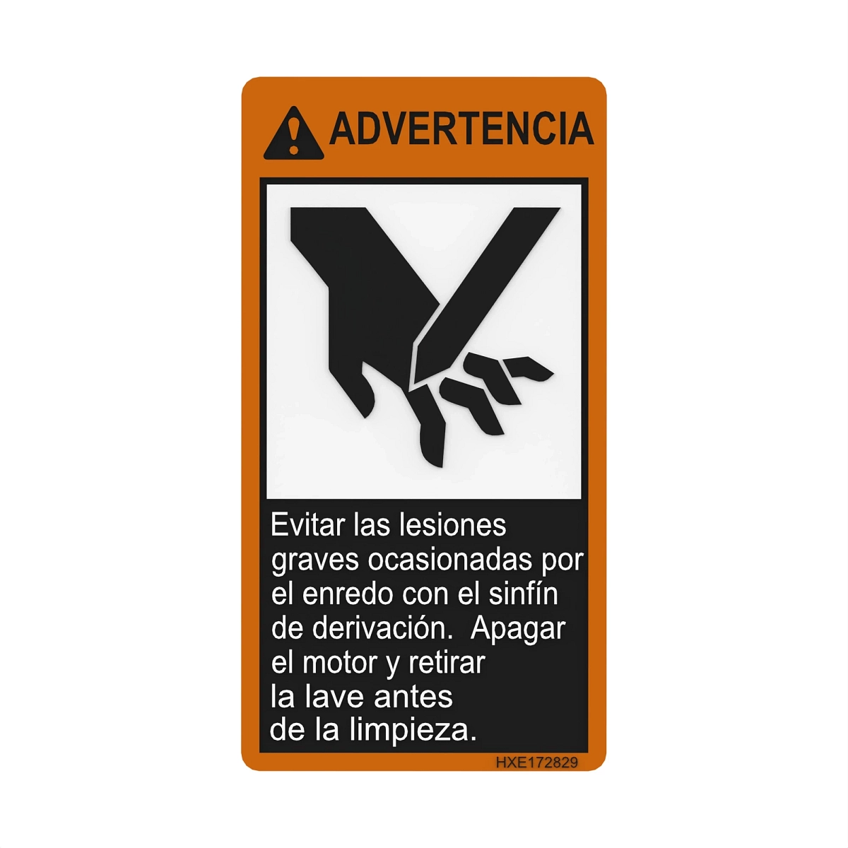 John Deere Safety Sign - HXE172829