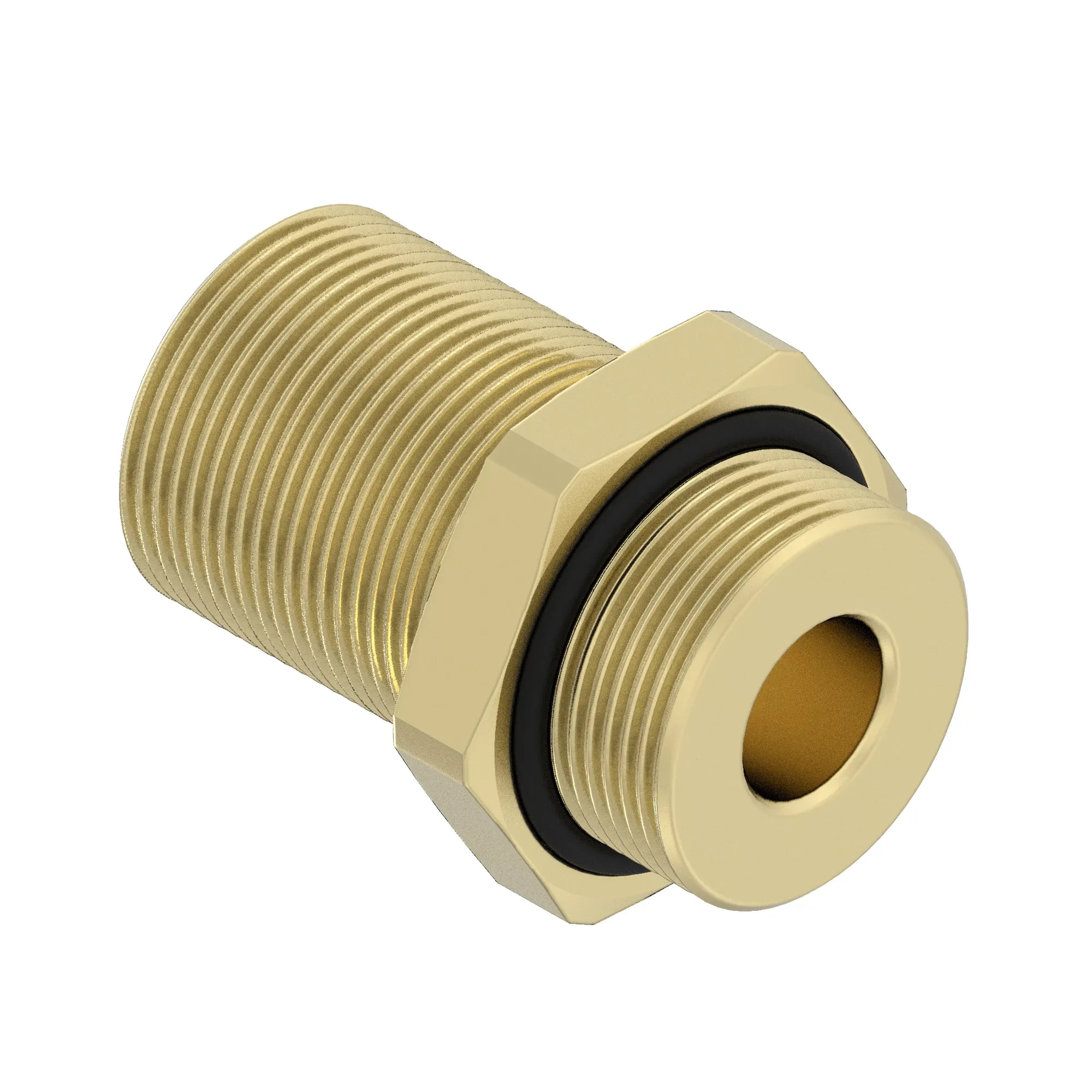 ADAPTER FITTING, BULKHEAD M22X1.5 -