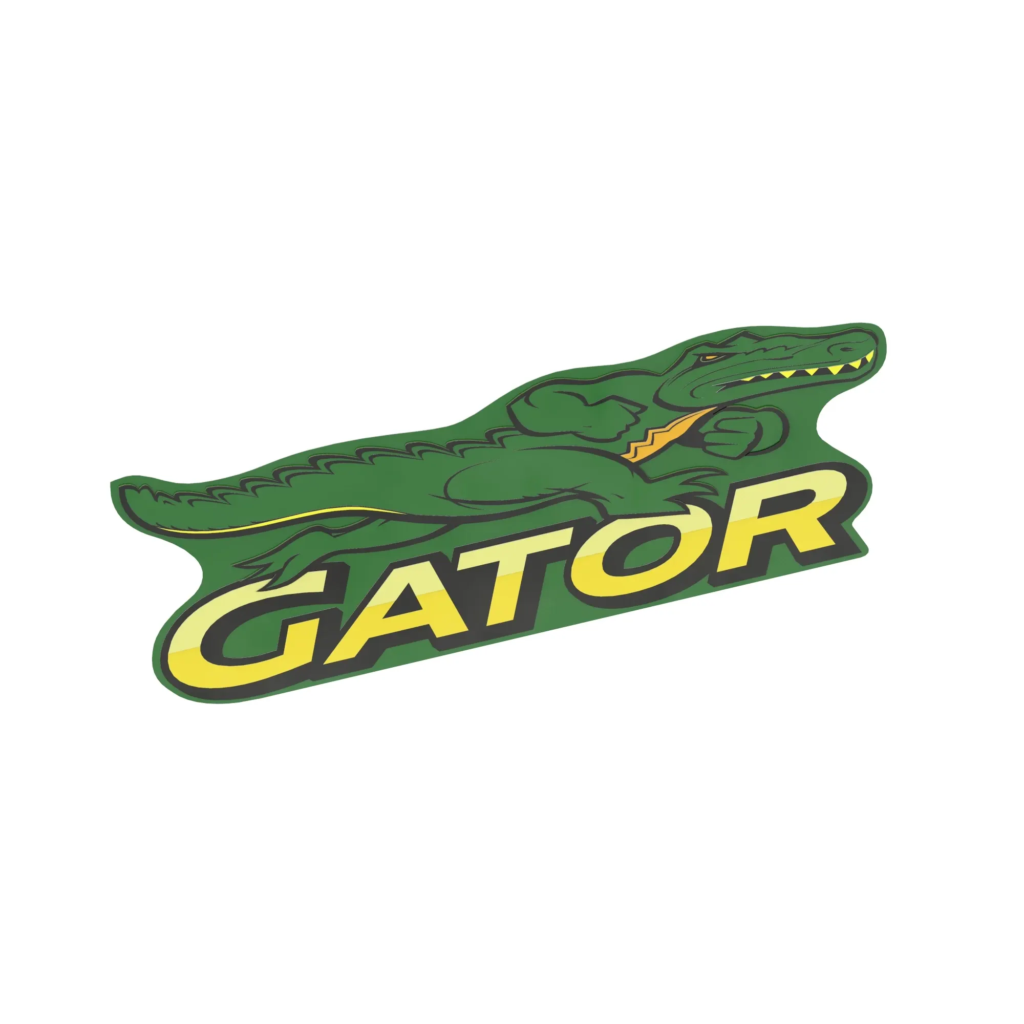 LABEL, XUV TAILGATE LH-GREEN