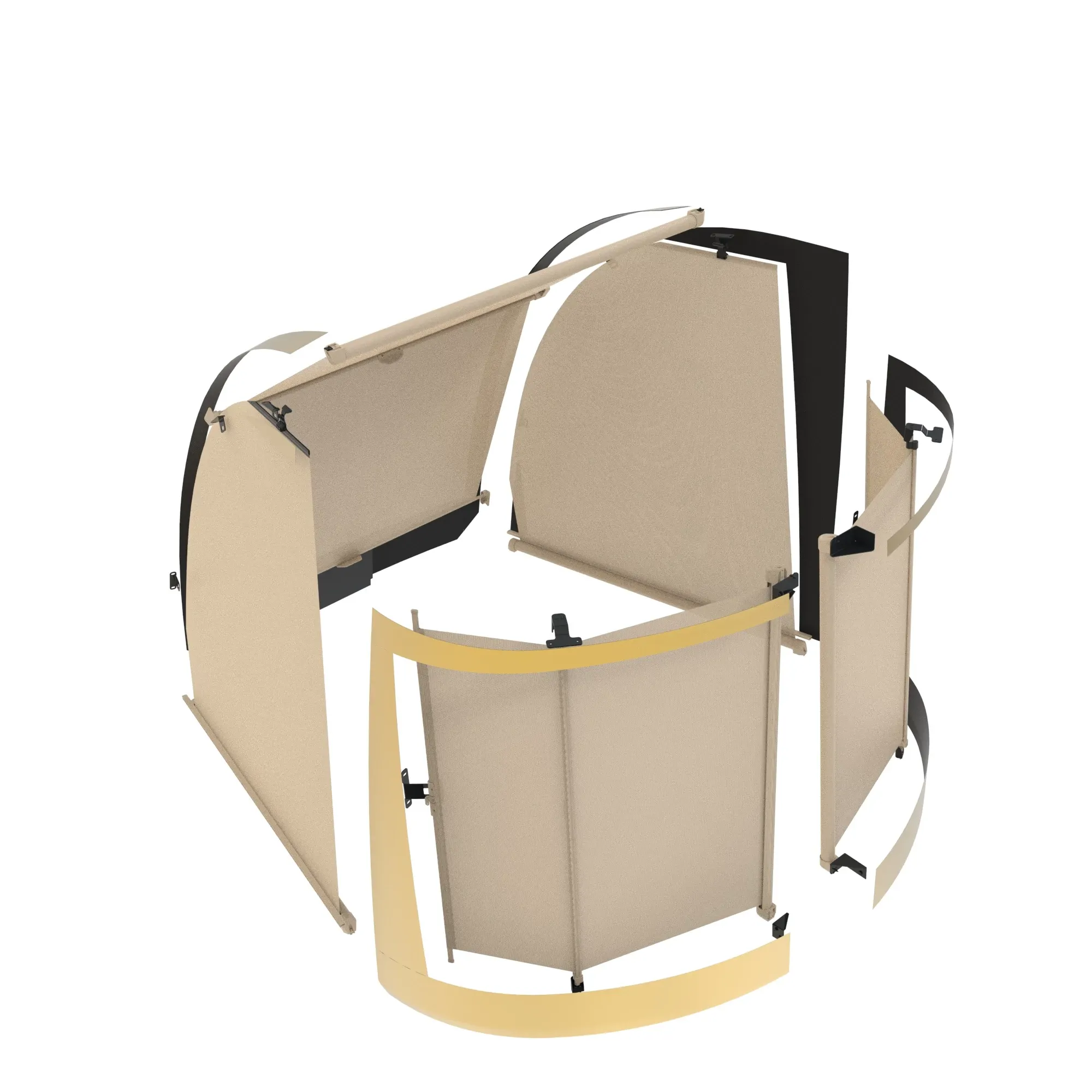 SUN VISOR KIT E-CAB GEN1