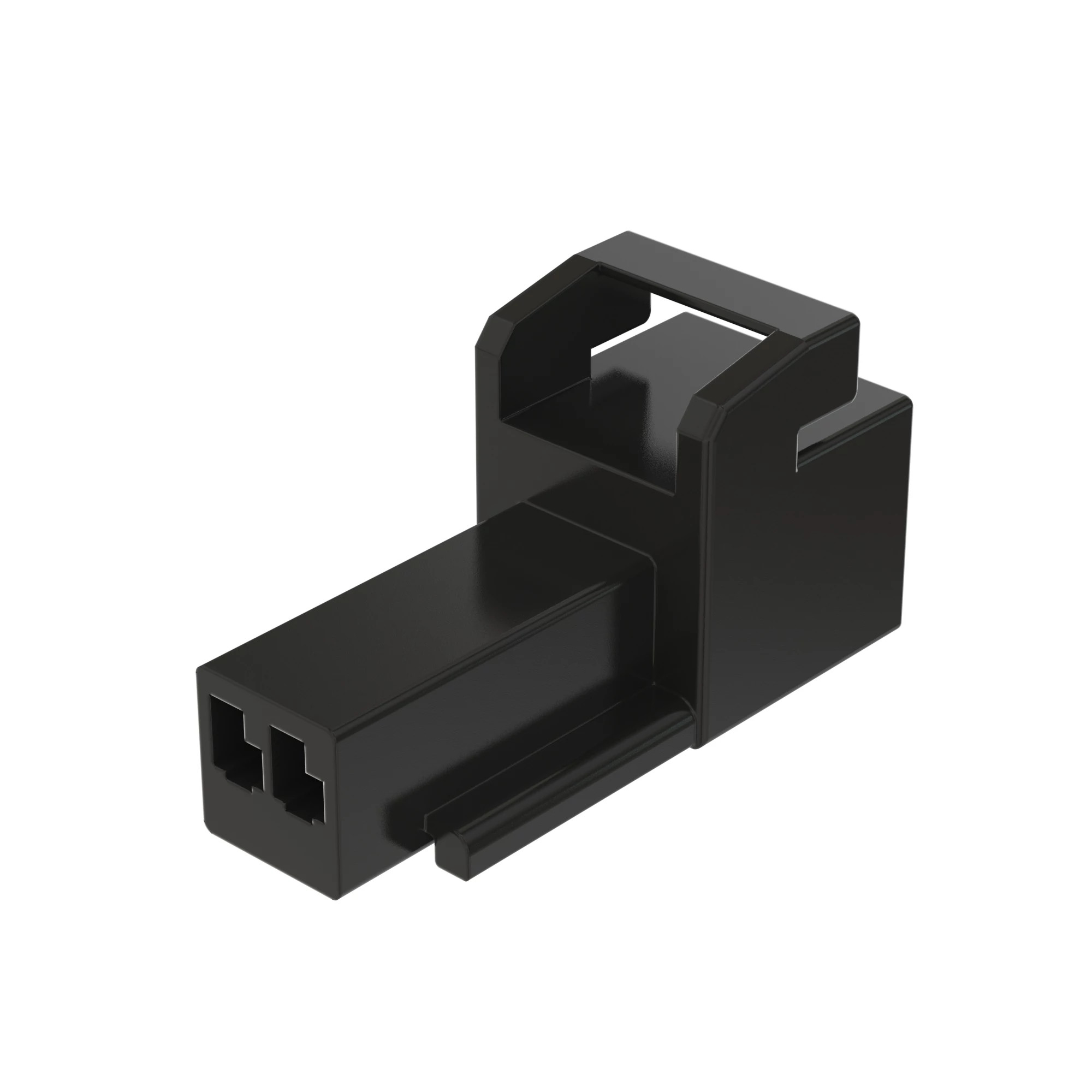 CONN DELPHI MP150 2W MS BLK PLSTC