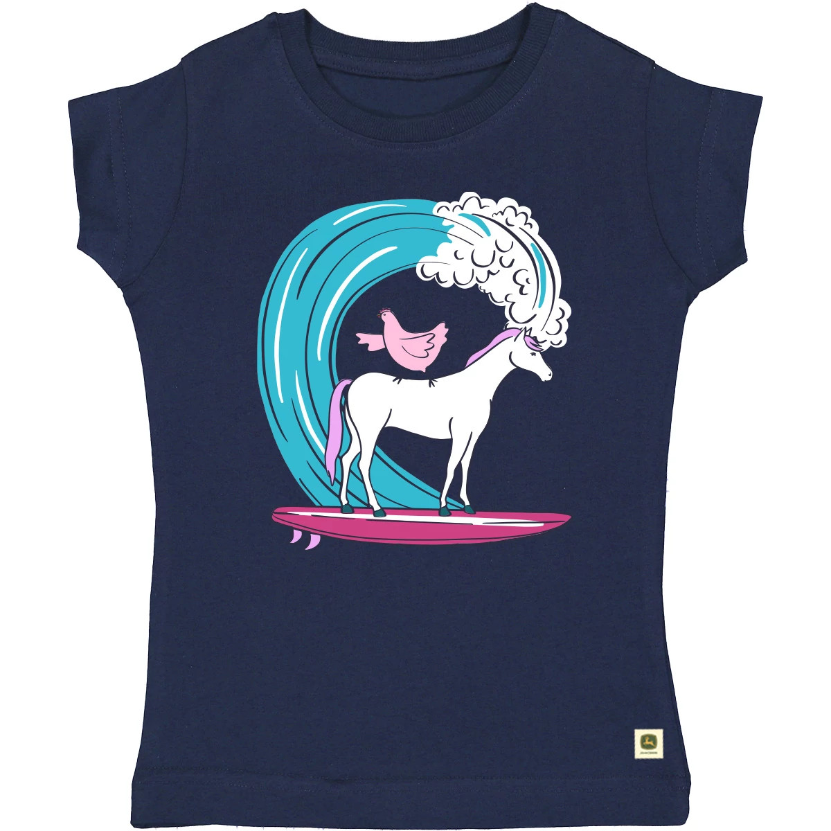 Do Good Today - Surfing Horse Toddler T-Shirt