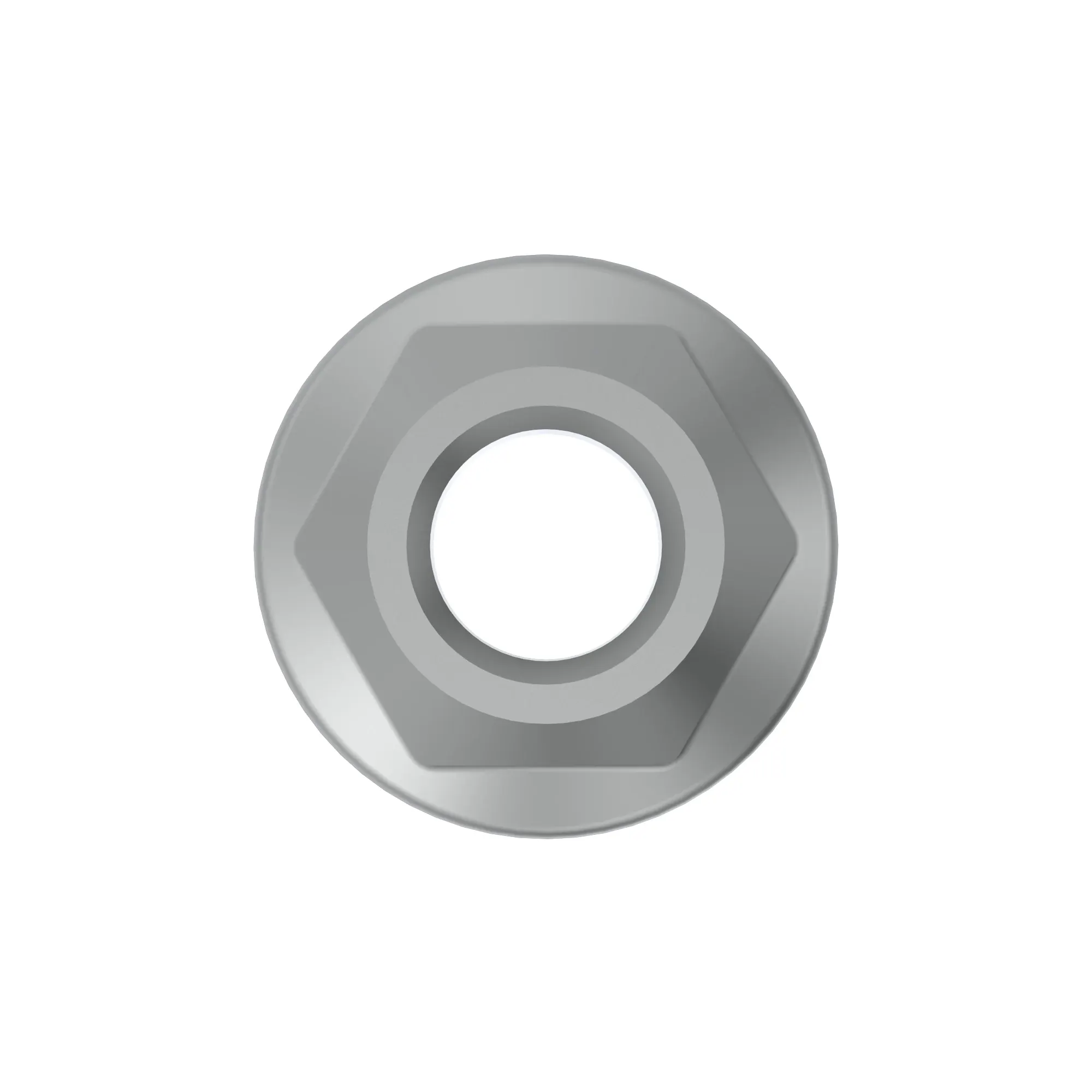 FLANGE NUT, HEX FLANGE M8X1.25-6H