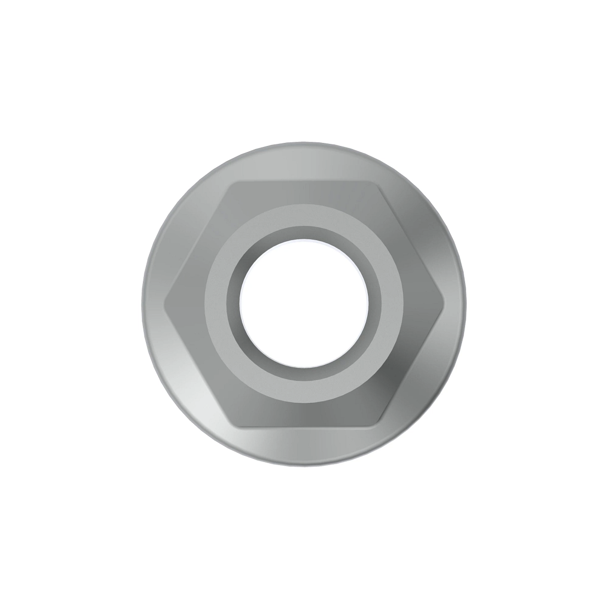FLANGE NUT, HEX FLANGE M8X1.25-6H