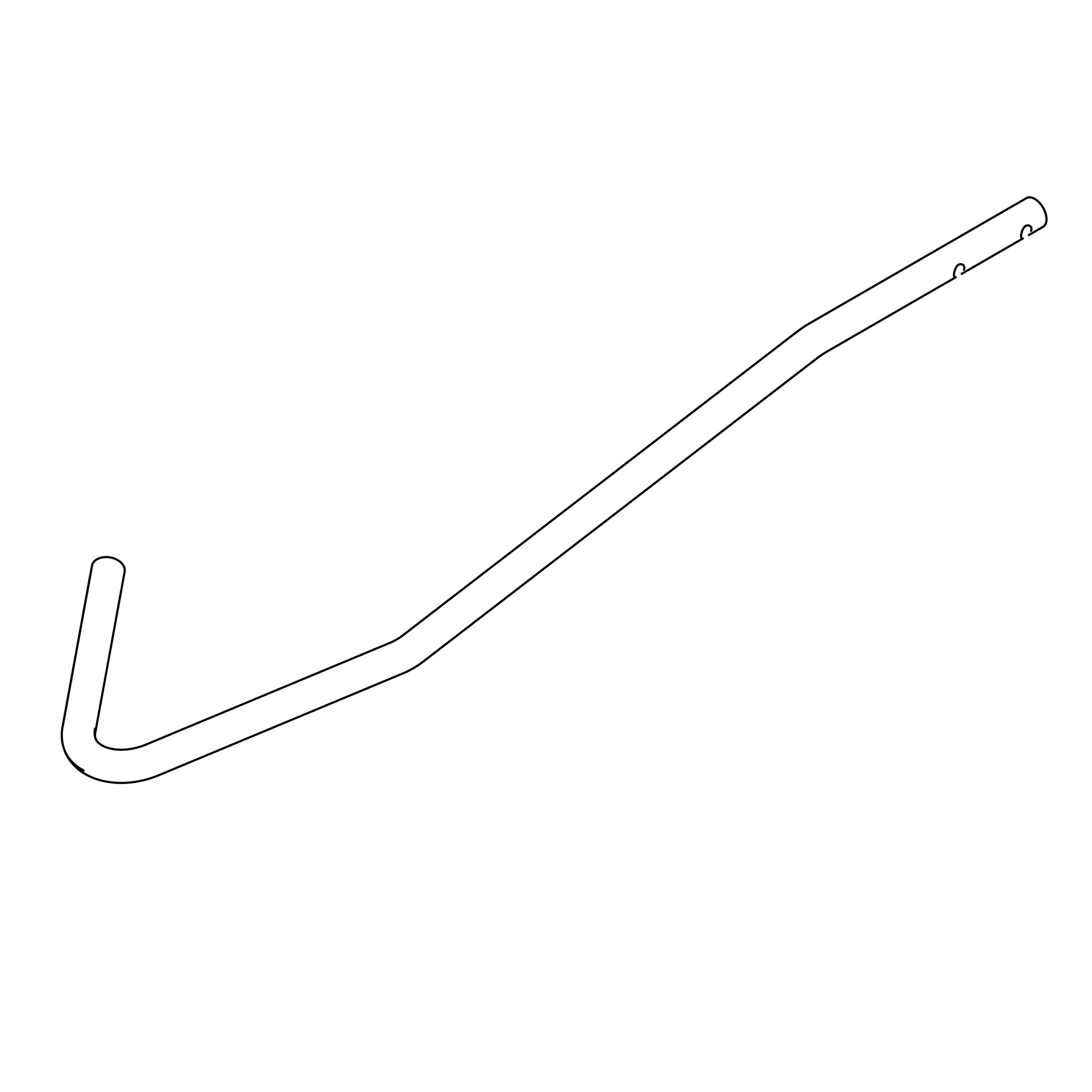 John Deere Hagie Crop Divider Guard, Right Side - 5HG662325