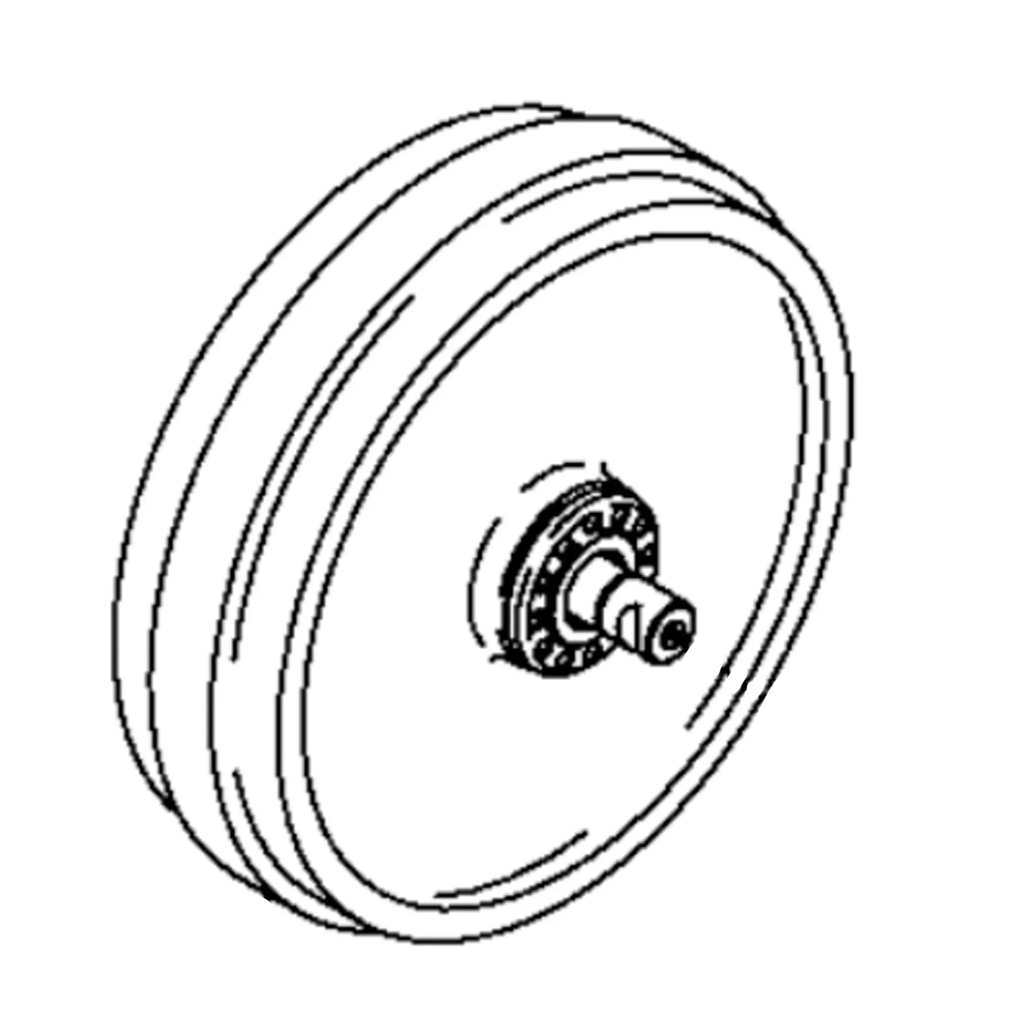 John Deere Track Chain Idler - LW10014339