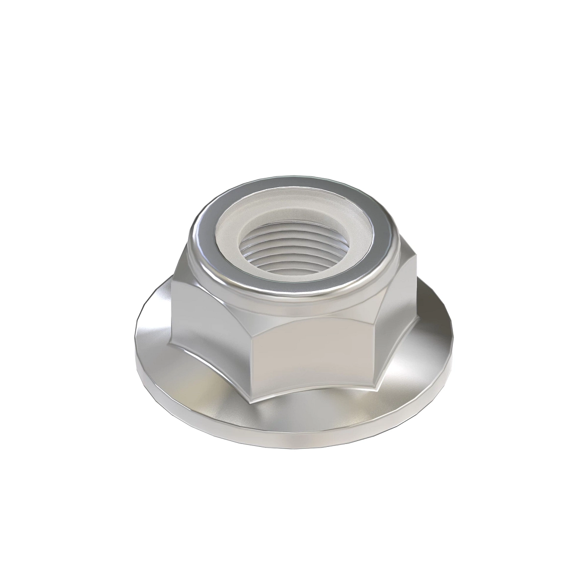 Nut, Metric, Hex Fl, Self Locking