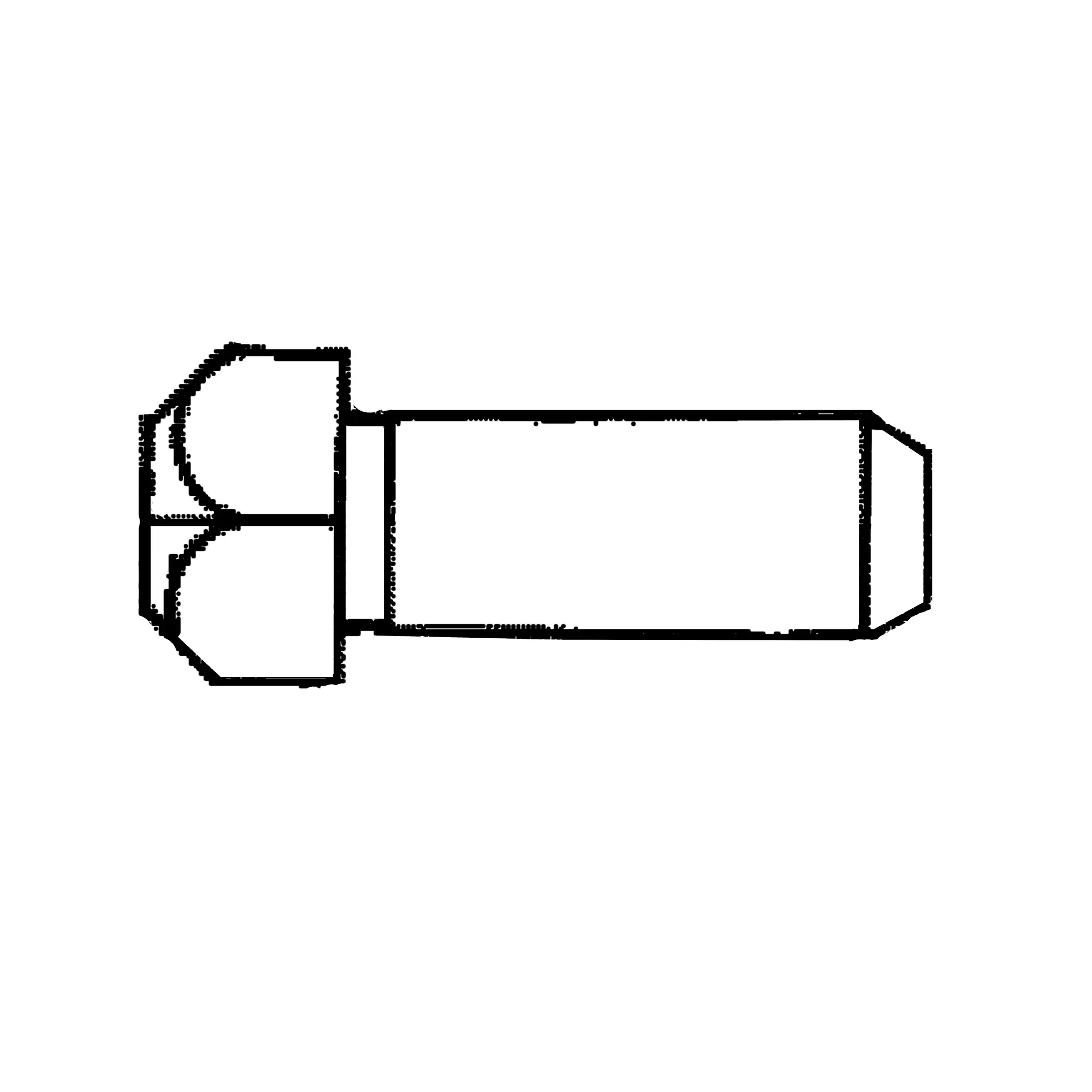 John Deere Flywheel Dowel Pin - D2009R