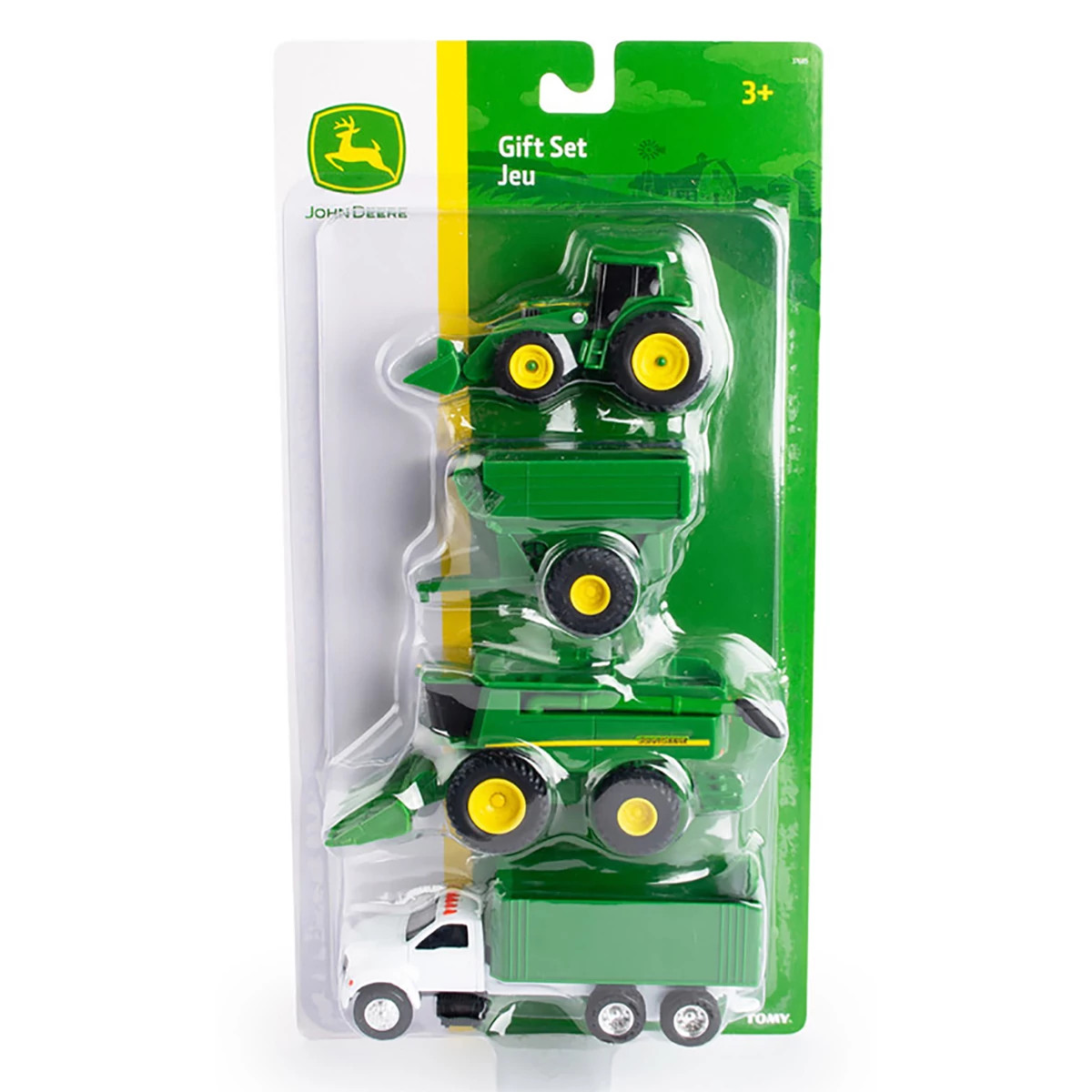 "4-Piece Vehicle Set with Combine"