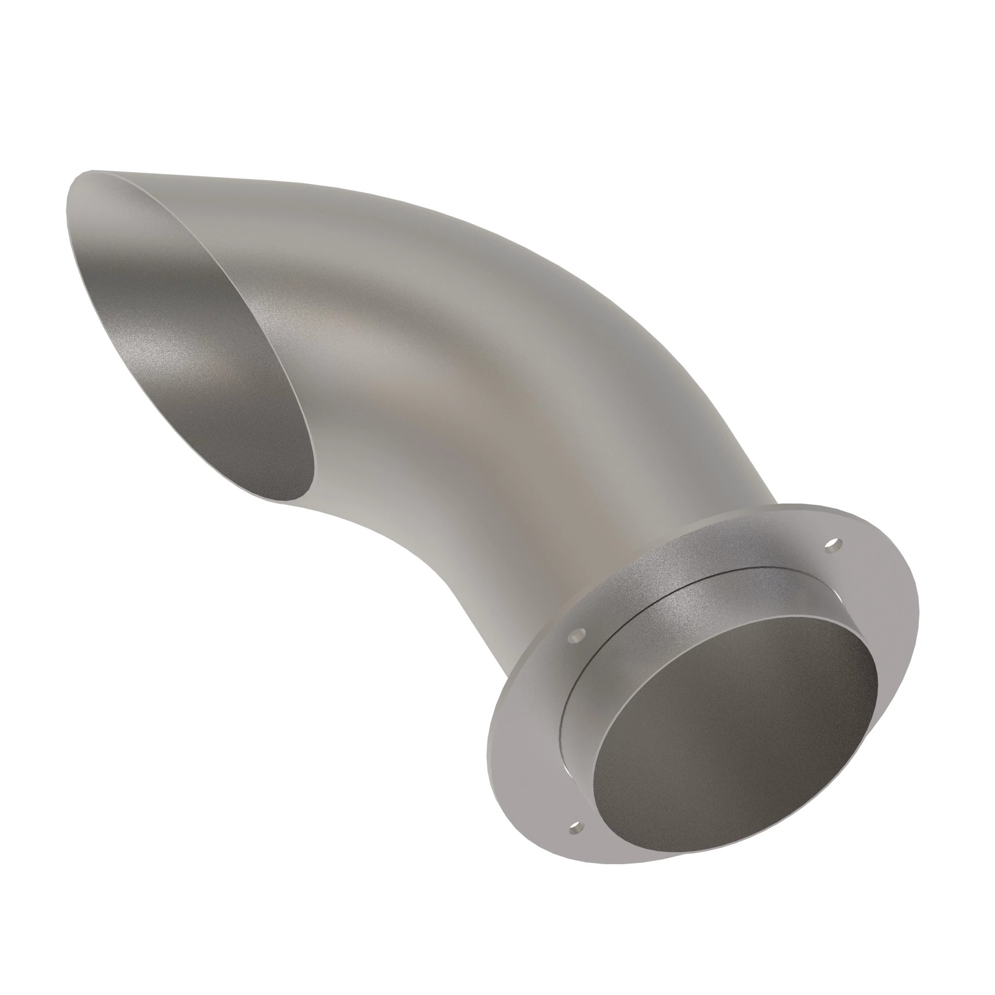 John Deere Chrome Stack Exhaust Pipe - AT434468