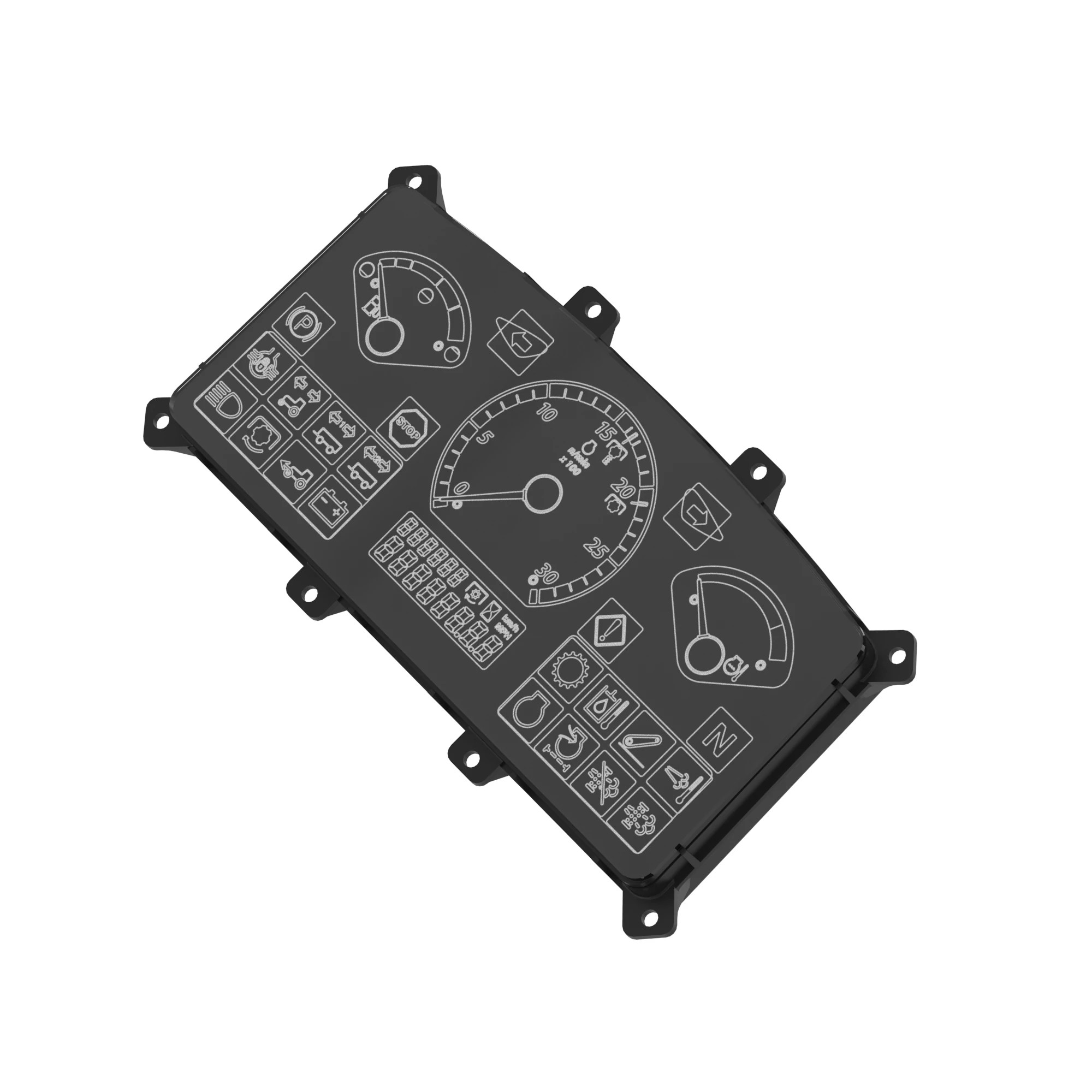 John Deere Instrument Cluster - SJ13498