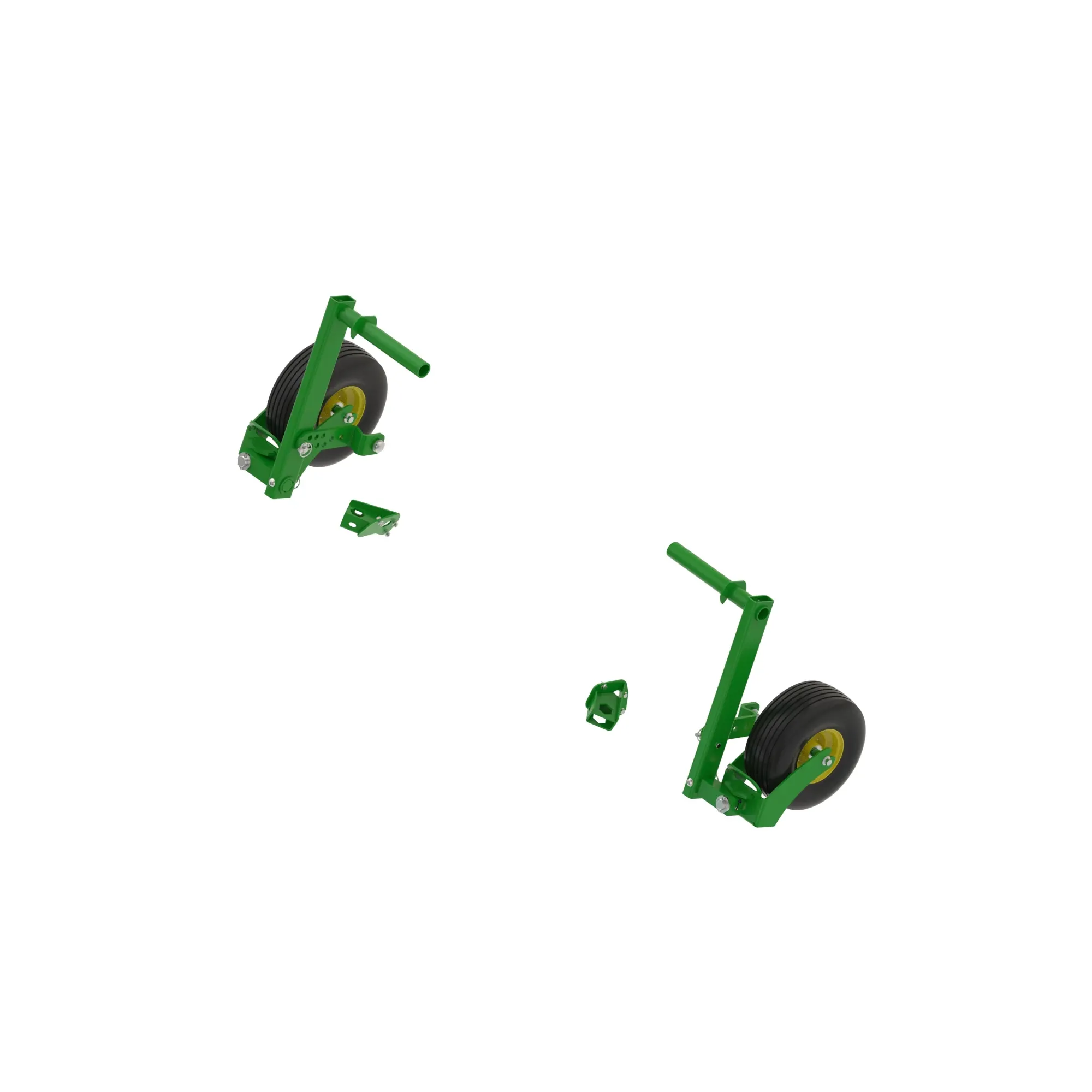 COLIS ROUES JAUGES PIVOTANTES