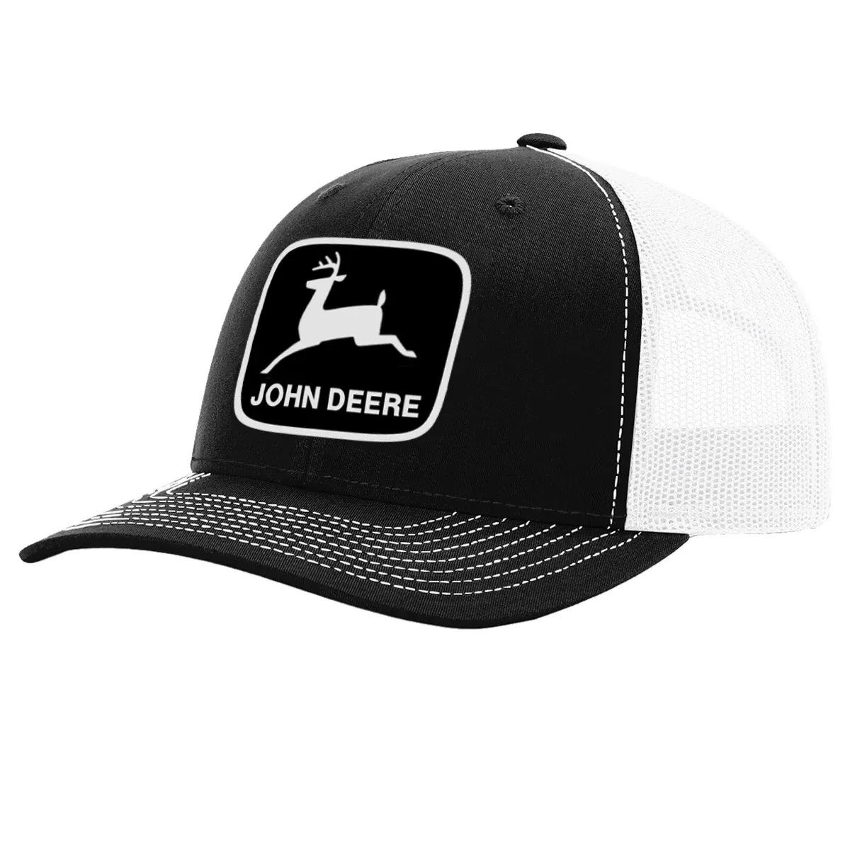 "Moline 112 White Mesh Back Hat"