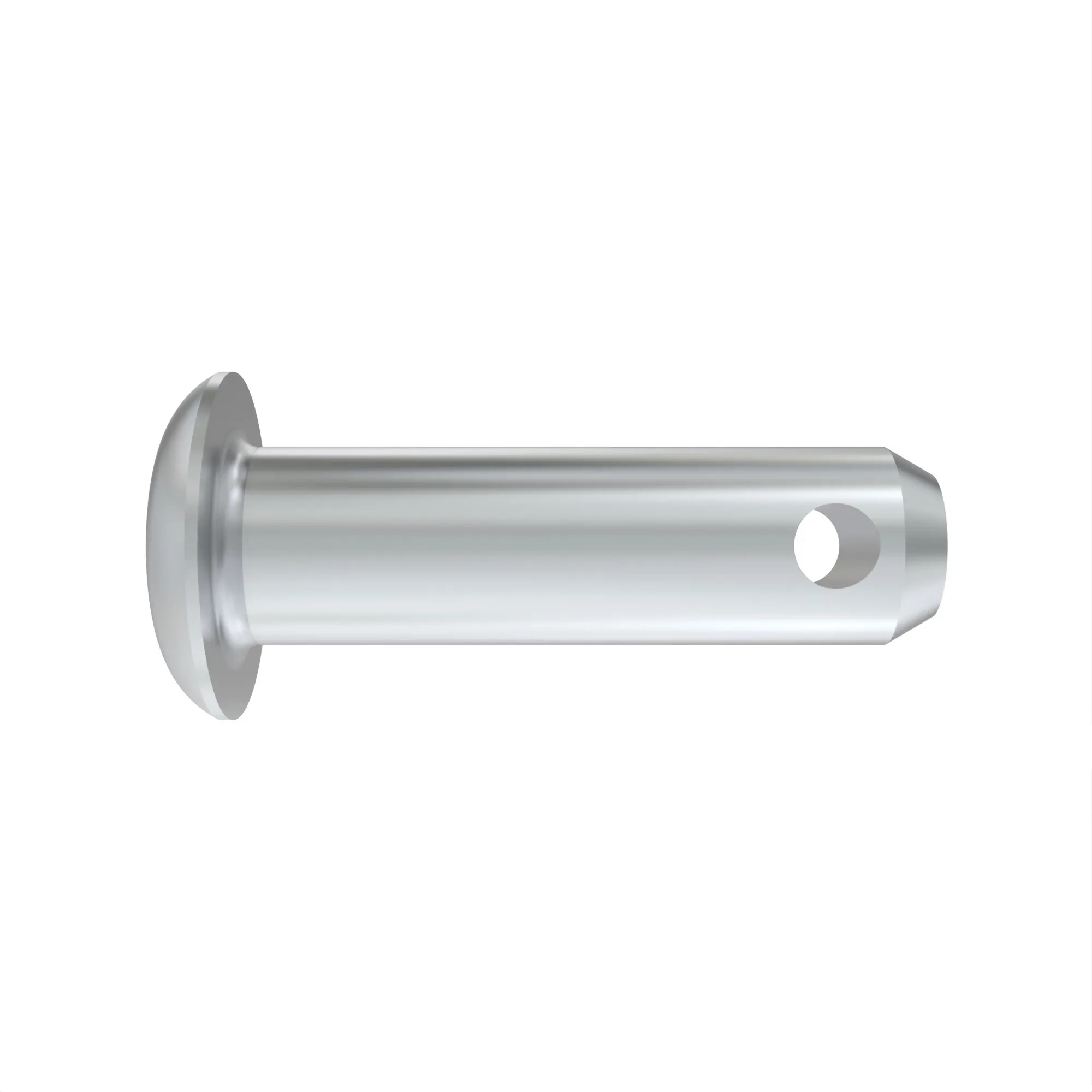 PIN FASTENER, RIVET, DRILLED FE/ZN